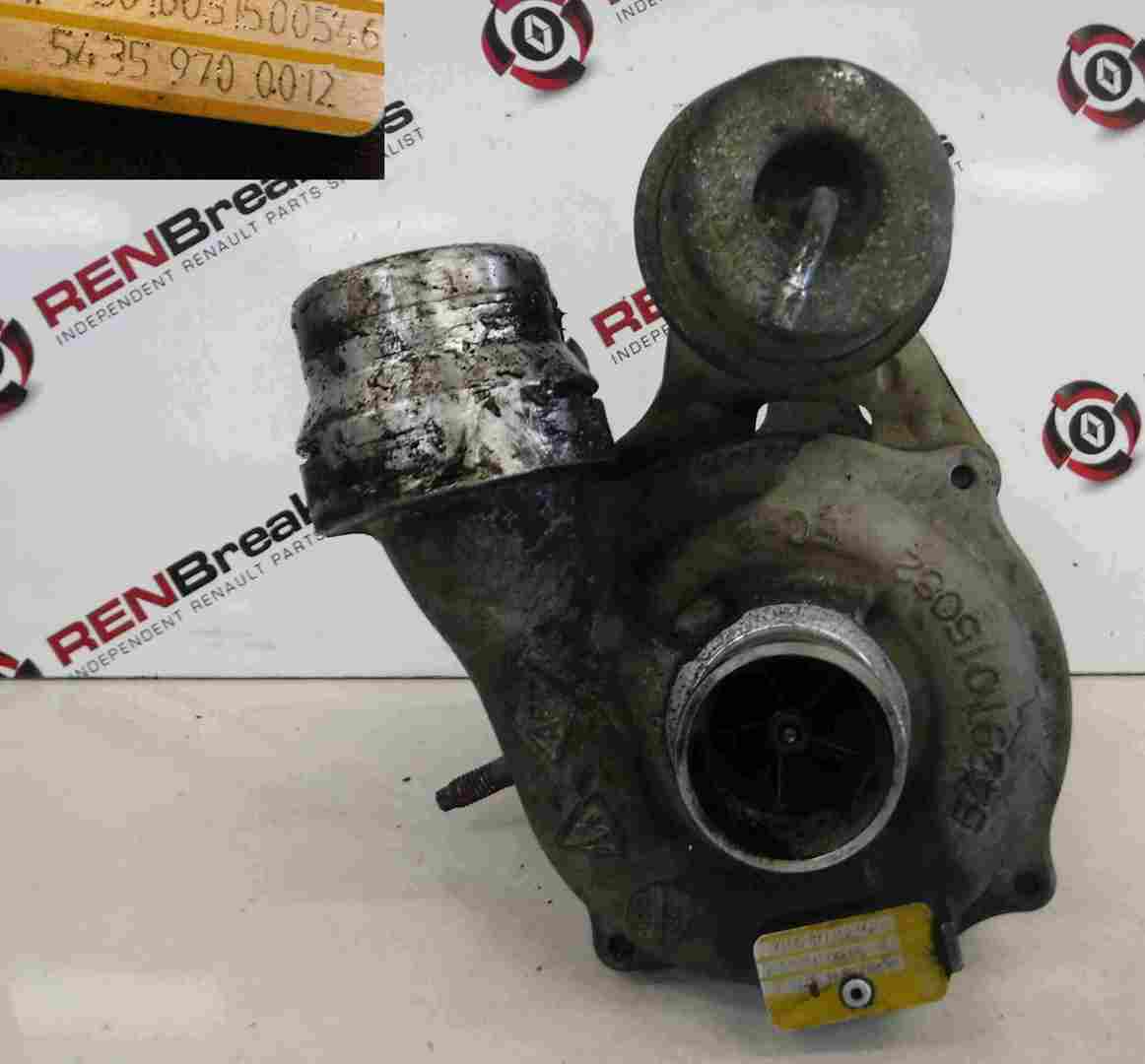 Renault Modus 2004-2008 1.5 dCi Turbo Charger Unit