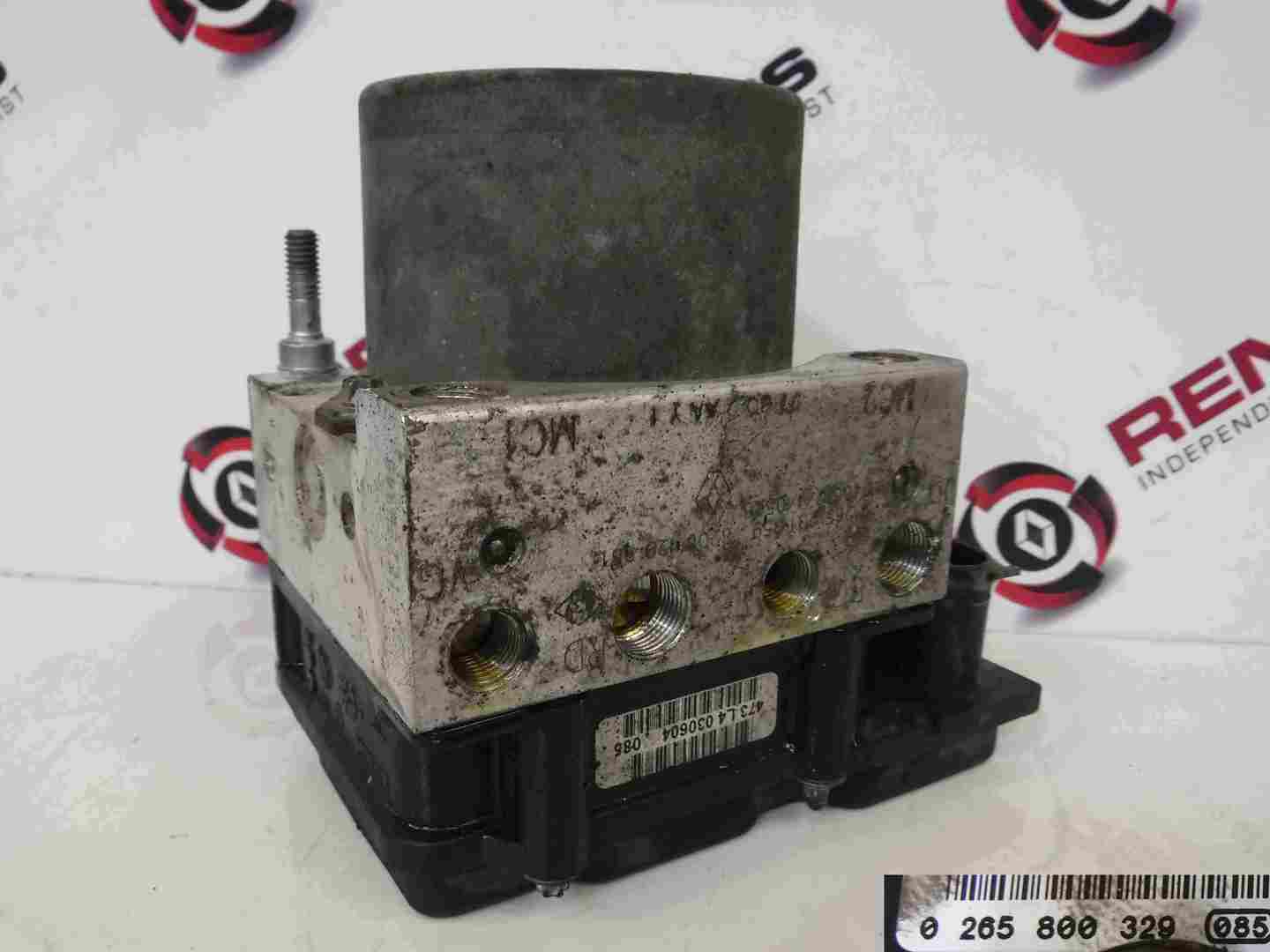 Renault Modus 2004-2008 ABS Pump Unit 0265800329