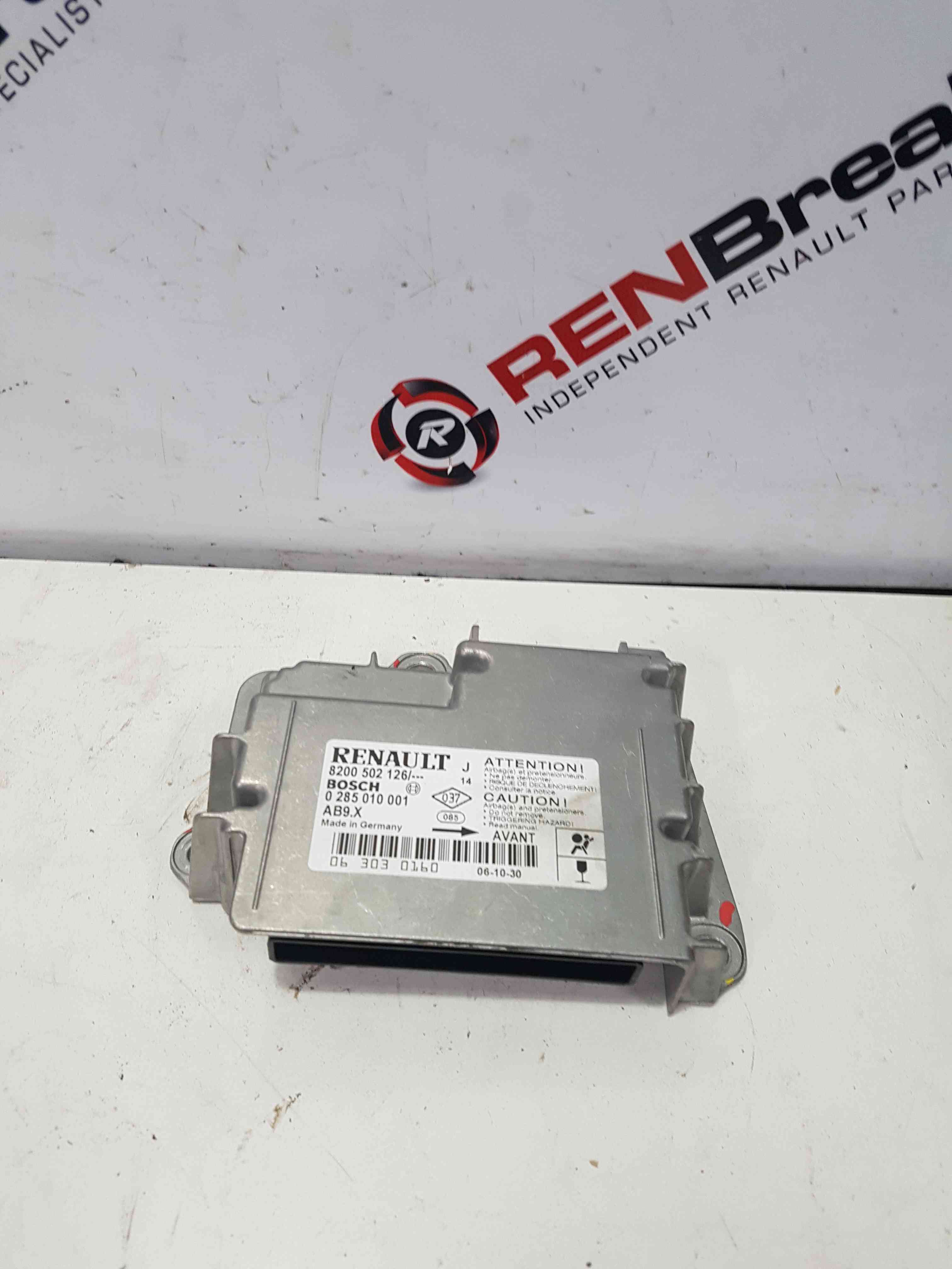 Thumb 2 Renault Modus 2004-2008 Airbag ECU Module Computer 8200502126