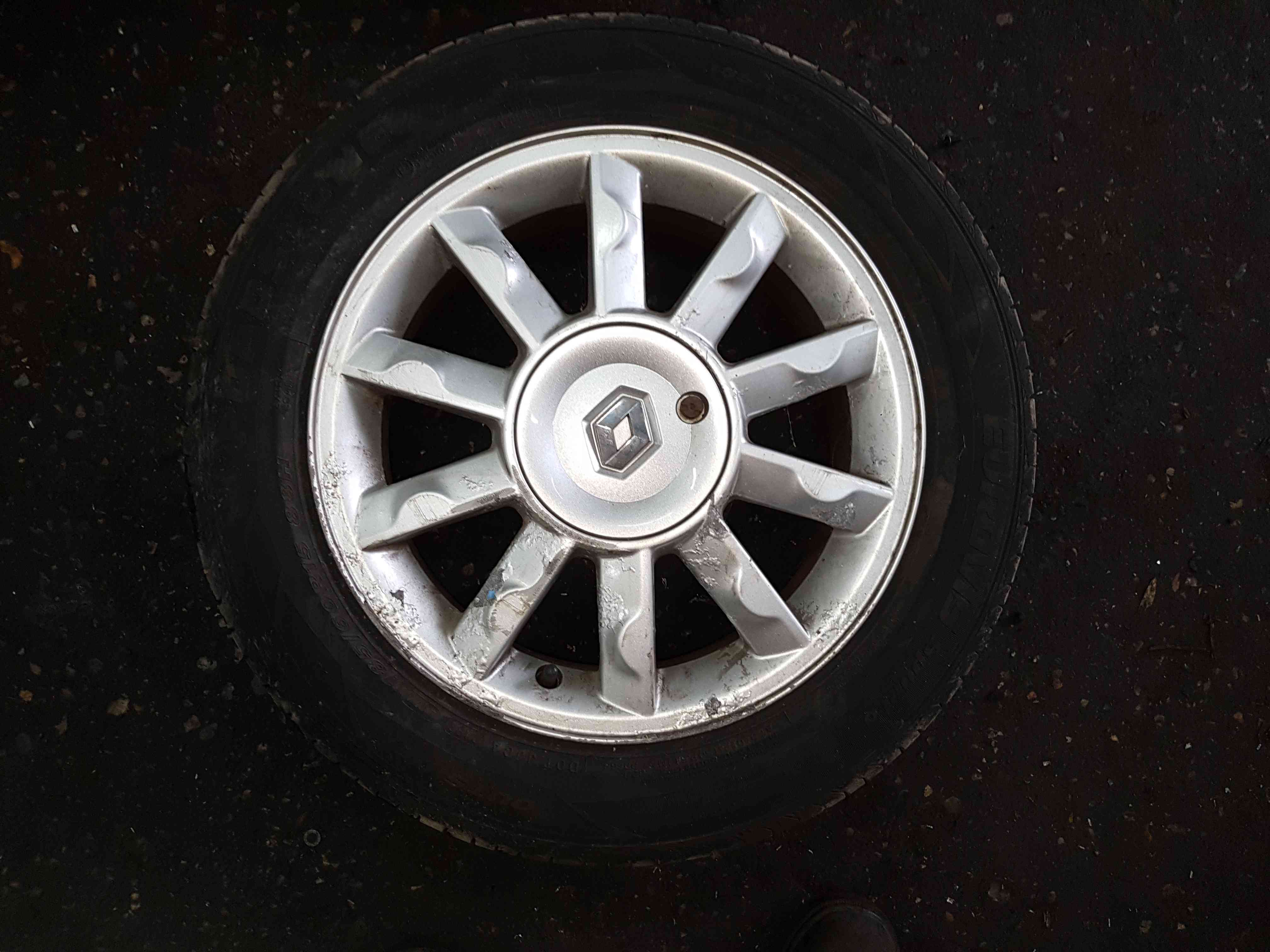 Thumb 11 Renault Modus 2004-2008 Alloy Wheel Kimono 15Inch   Tyre 185 60 15 6Mm Tread 3/5