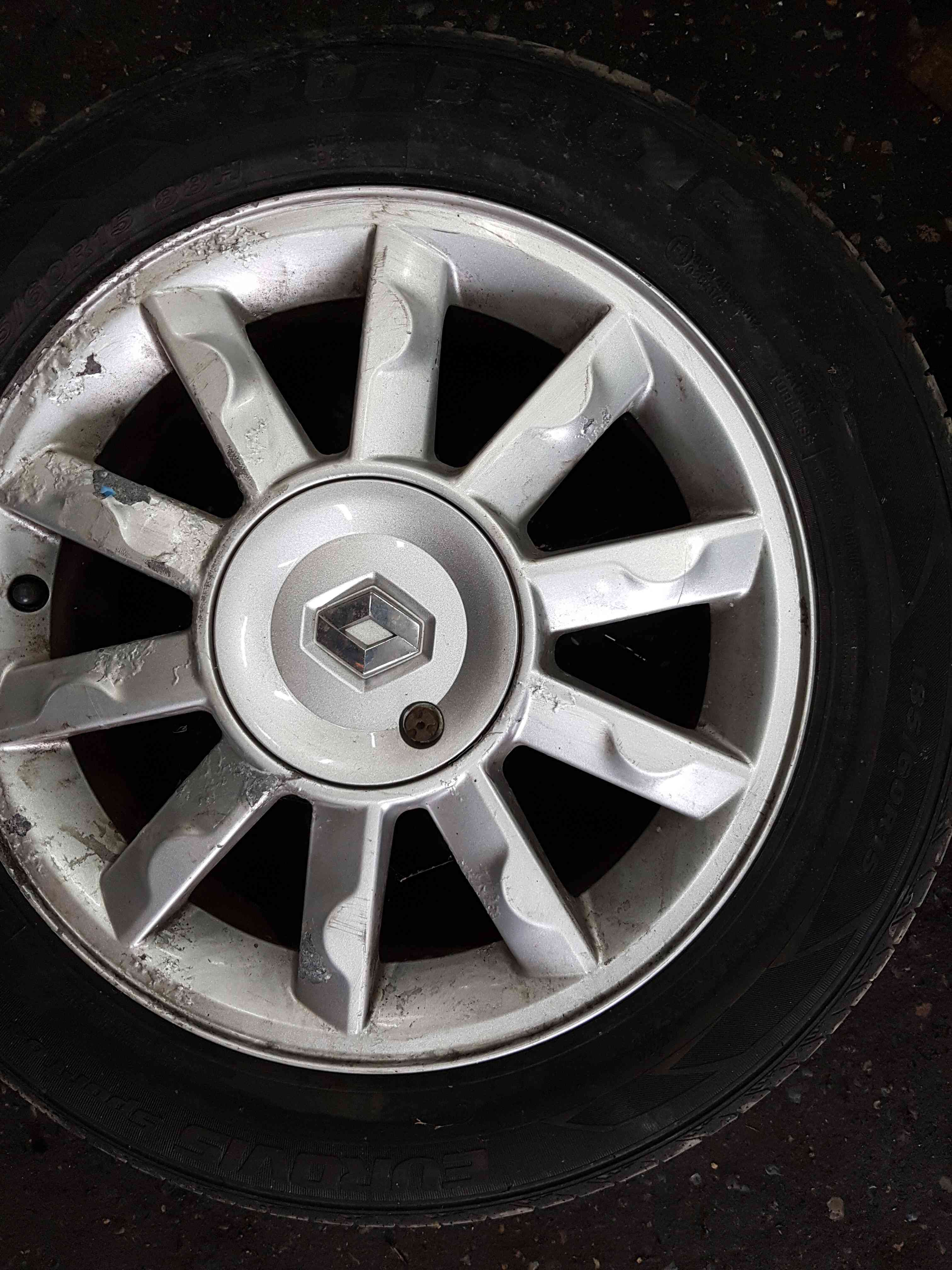 Thumb 4 Renault Modus 2004-2008 Alloy Wheel Kimono 15Inch   Tyre 185 60 15 6Mm Tread 3/5