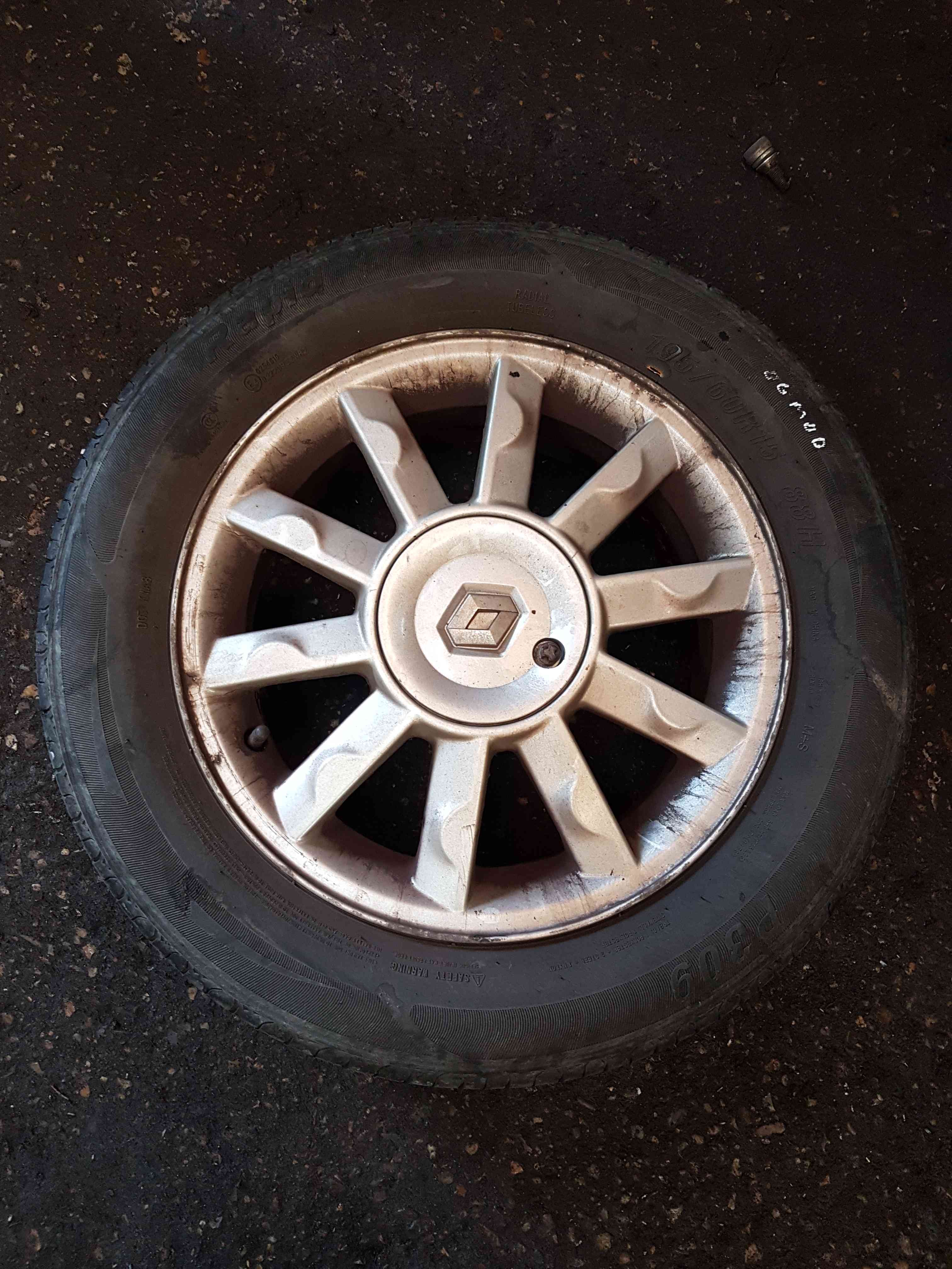 Thumb 5 Renault Modus 2004-2008 Alloy Wheel Kimono 15Inch Tyre + 195 60 15 3Mm Tread 3/5