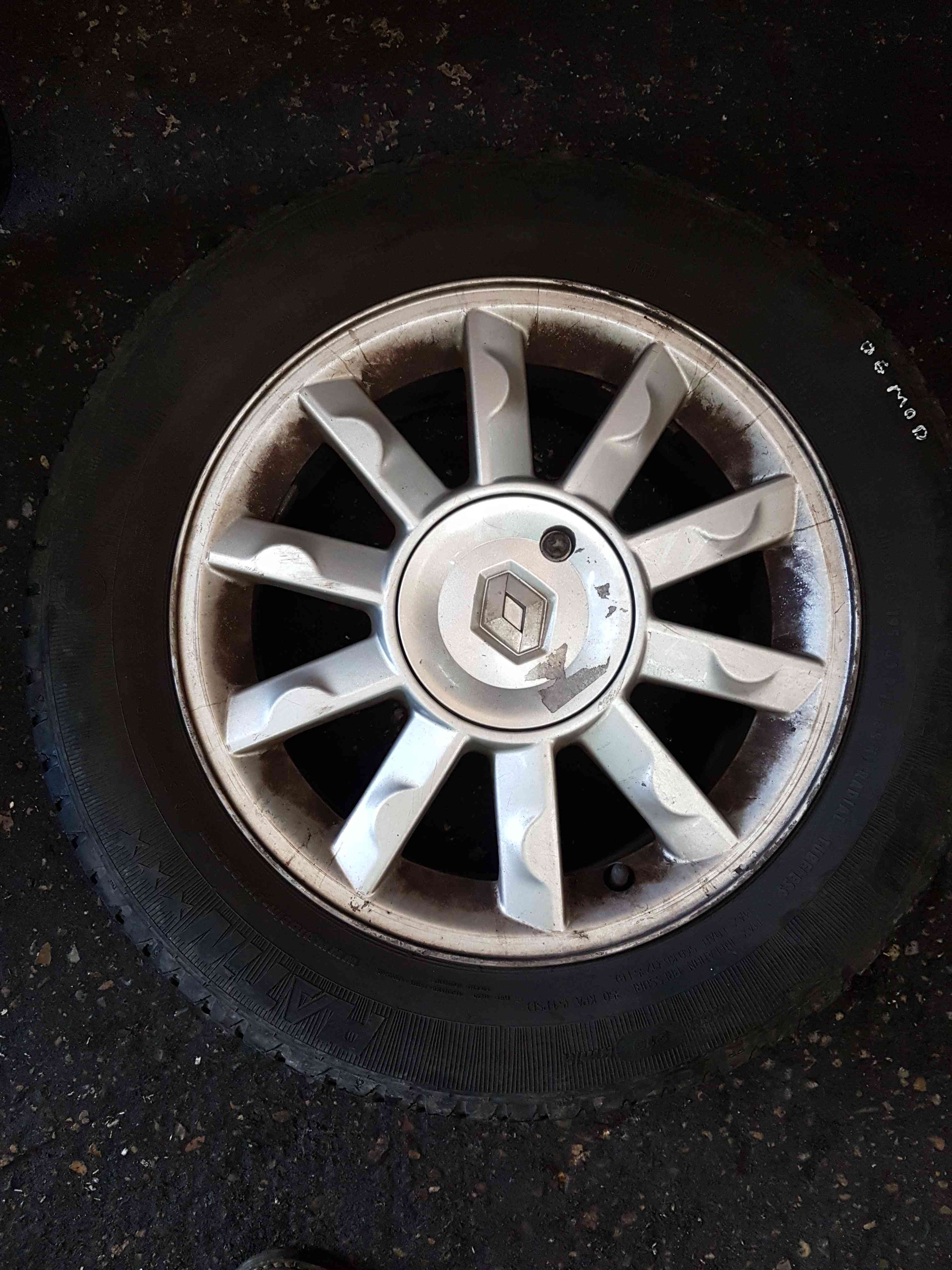 Thumb 3 Renault Modus 2004-2008 Alloy Wheel Kimono 15Inch Tyre + 195 60 15 6Mm Tread 4/5