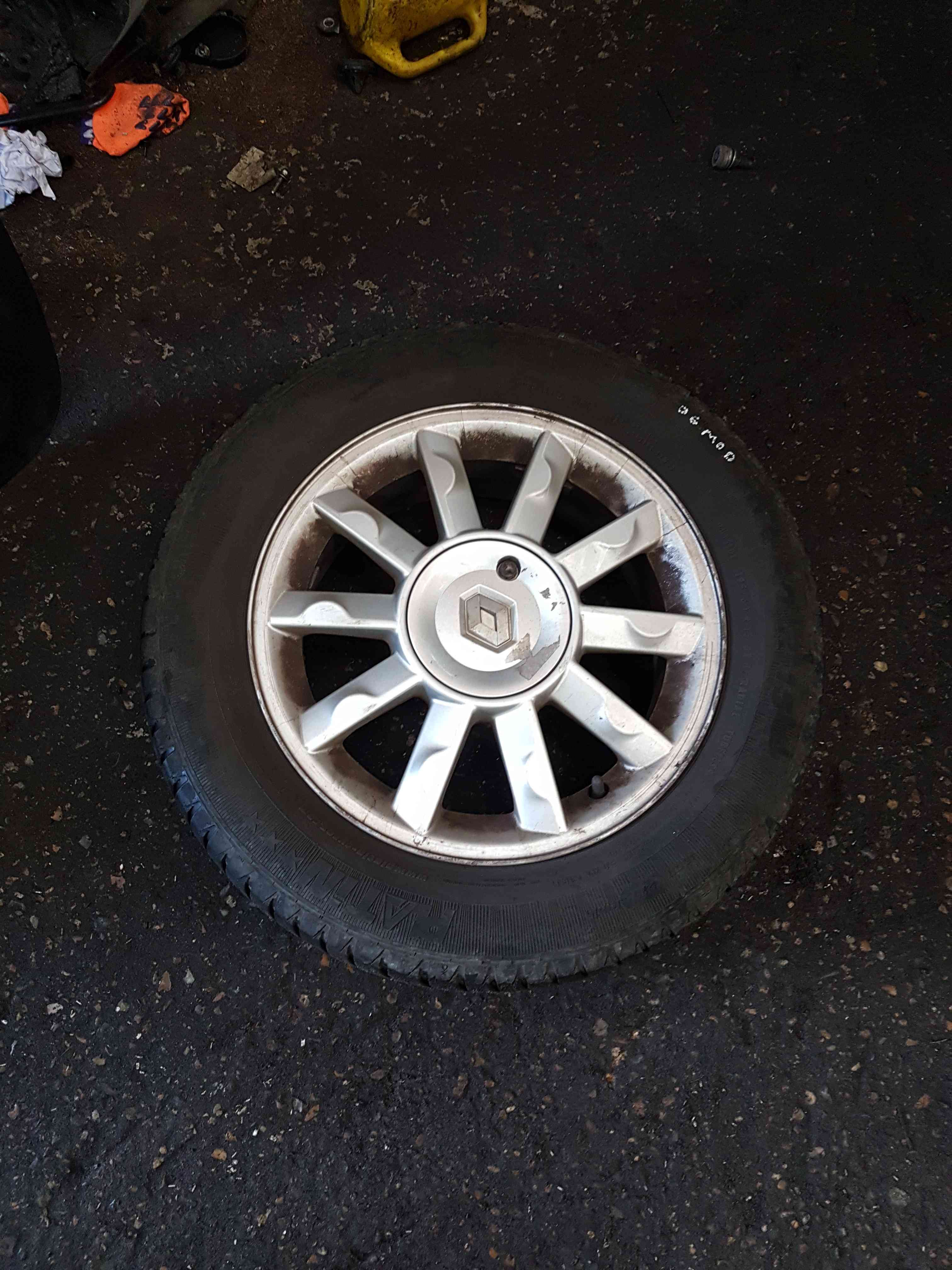 Thumb 5 Renault Modus 2004-2008 Alloy Wheel Kimono 15Inch Tyre + 195 60 15 6Mm Tread 4/5