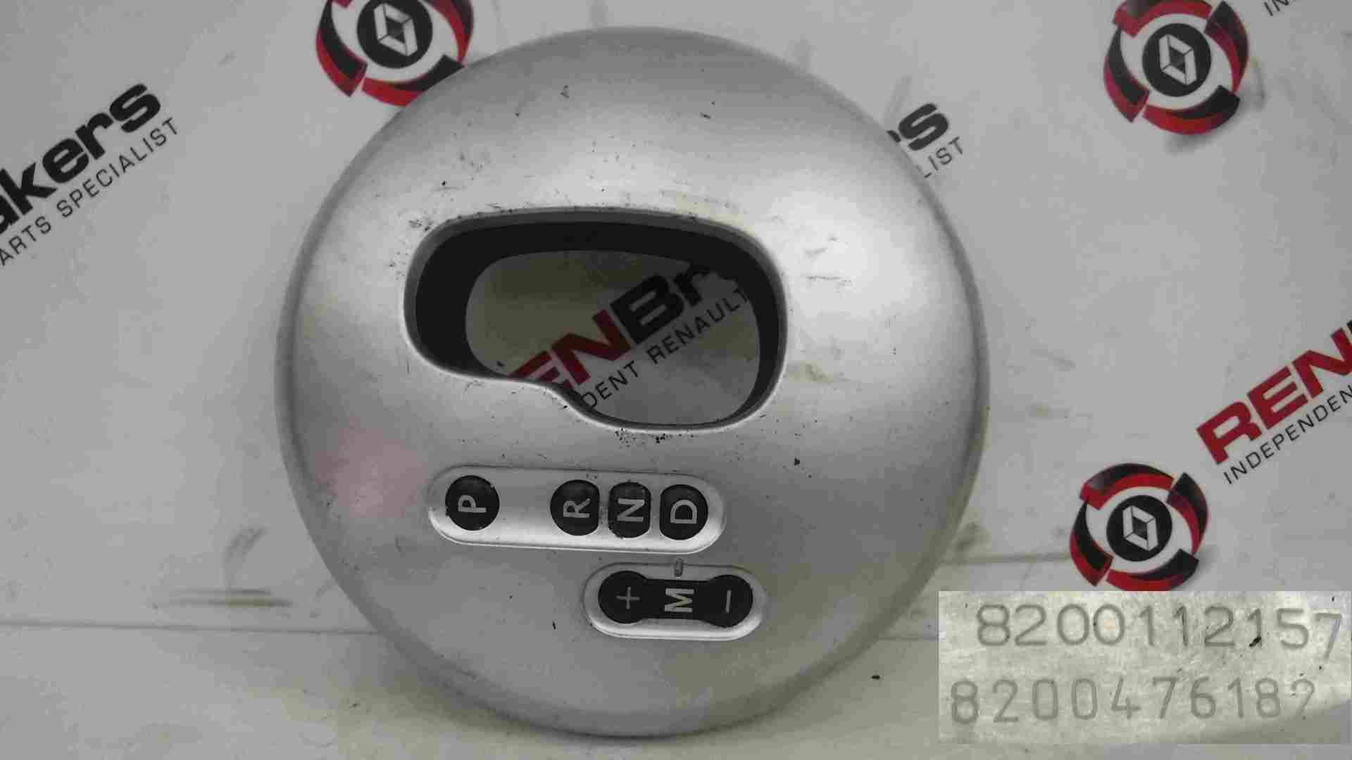 Renault Modus 2004-2008 Automatic Gearbox Selector Surround Silver 8200112157