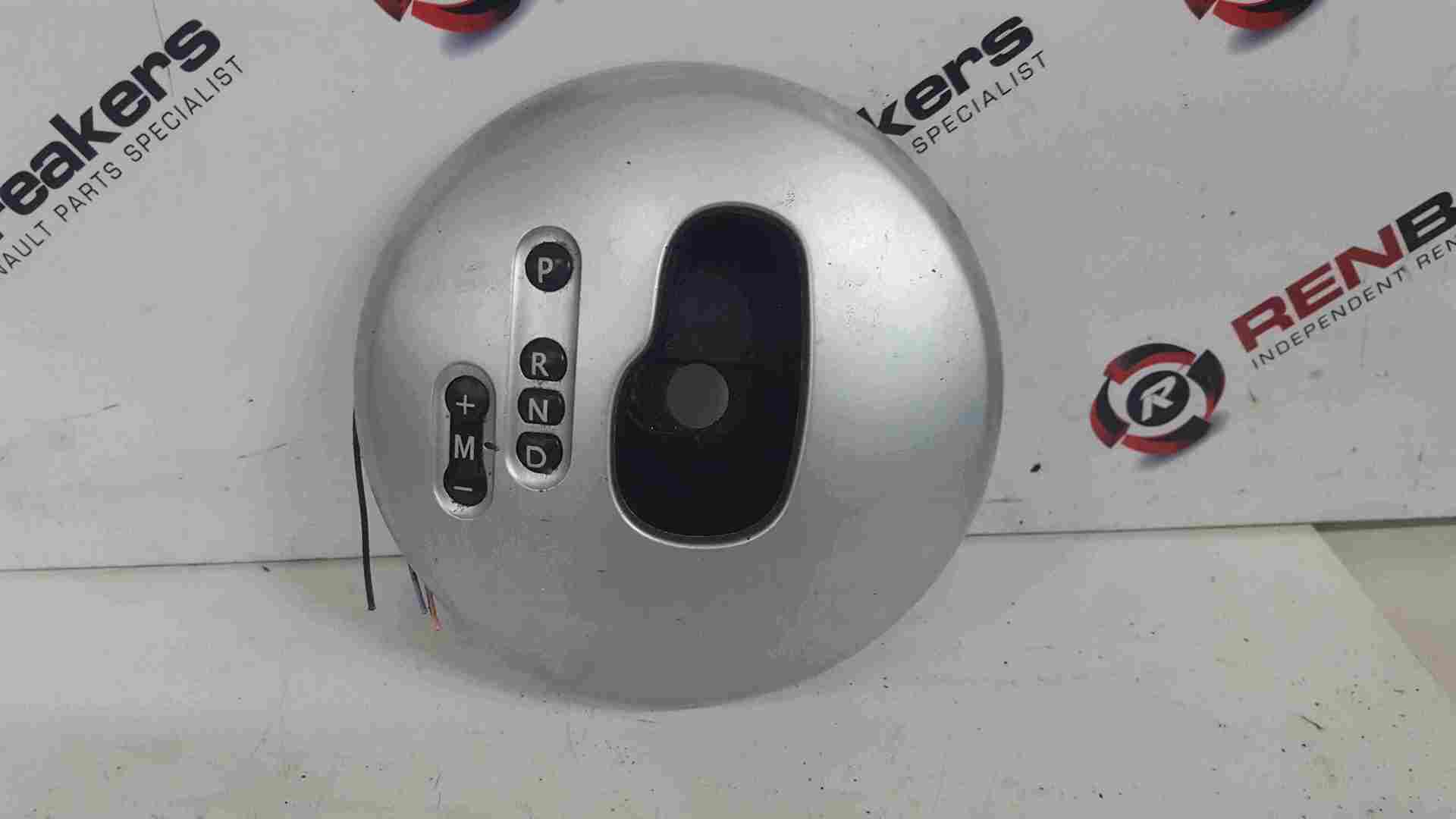 Renault Modus 2004-2008 Automatic Gearstick Surround Silver 8200112157