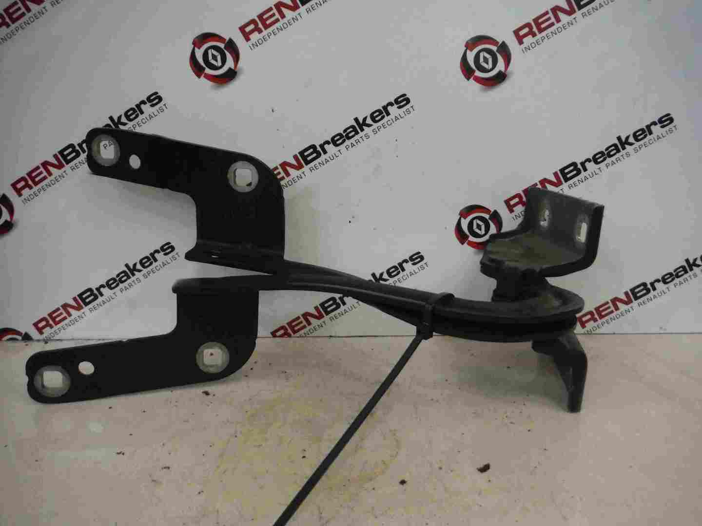 Renault Modus 2004-2008 Bonnet Hinges Pair Set Black 676