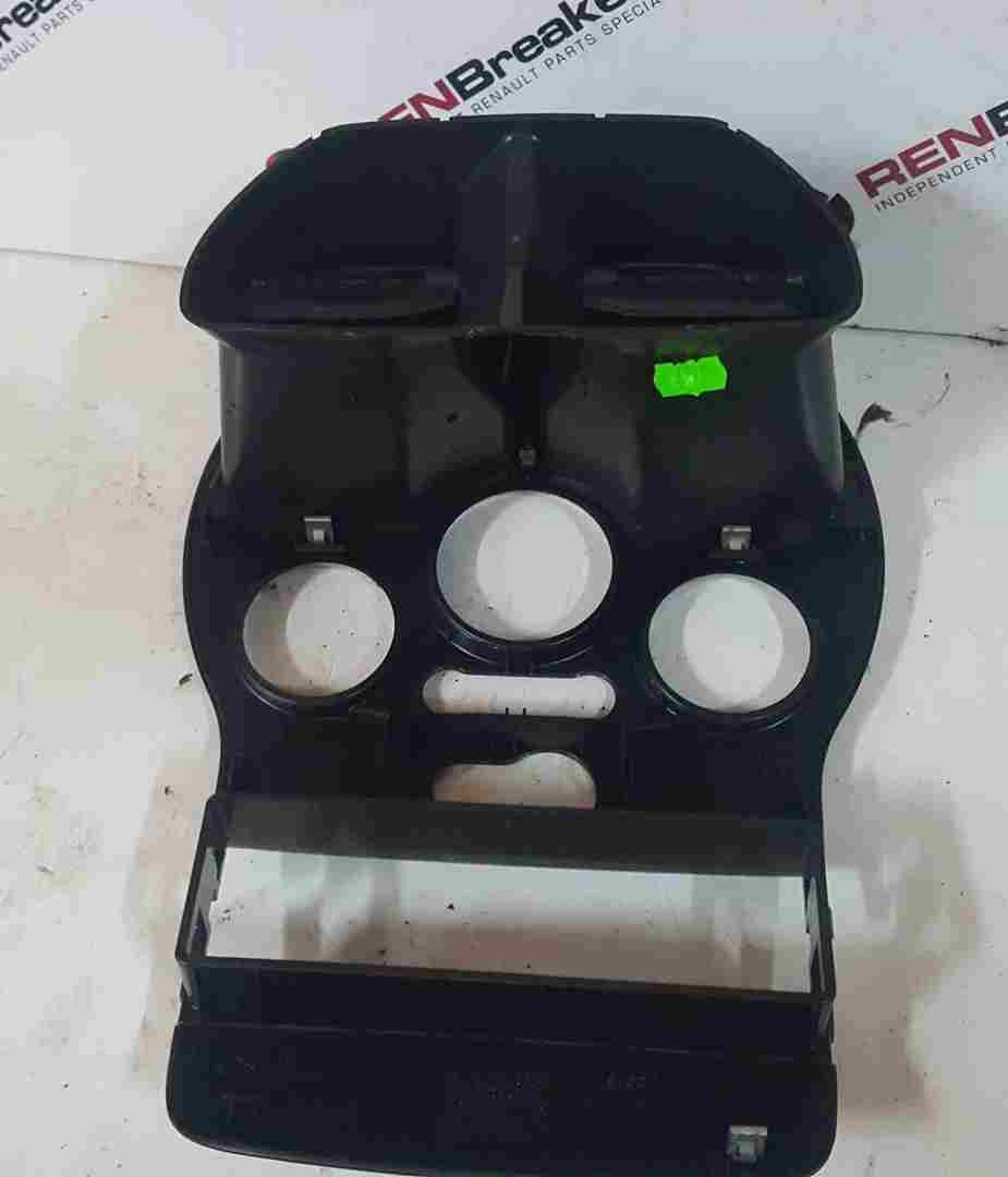Thumb 2 Renault Modus 2004-2008 Centre Console Gloss Grey Heater Vent Surround