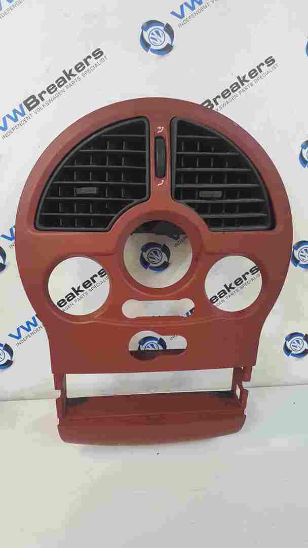 Renault Modus 2004-2008 Centre Dashboard Surround Vents Red
