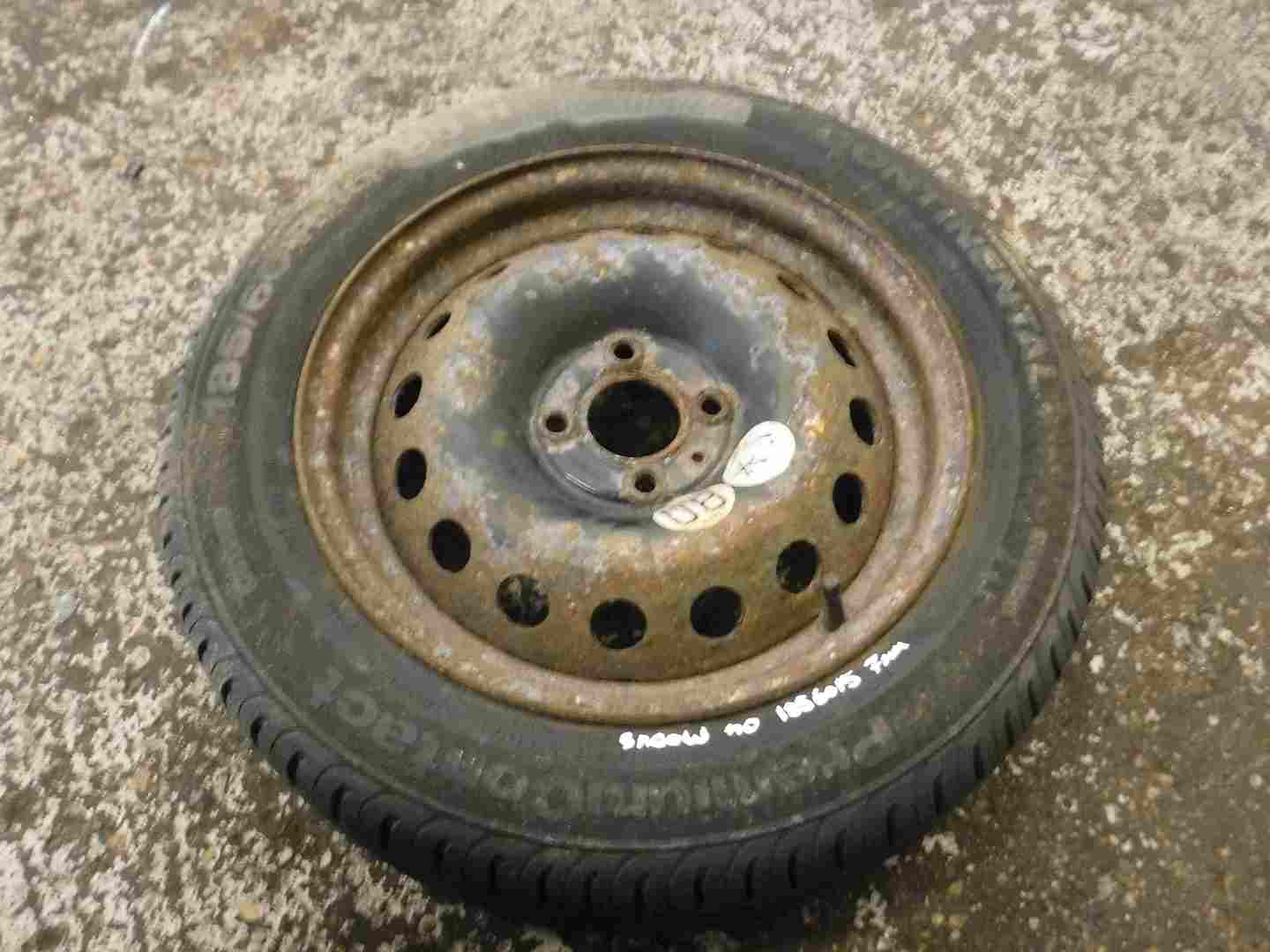 Renault Modus 2004-2008 Clio MK3 Steel Wheel RIM + Tyre 185 60 15 7Mm Tread 4/5