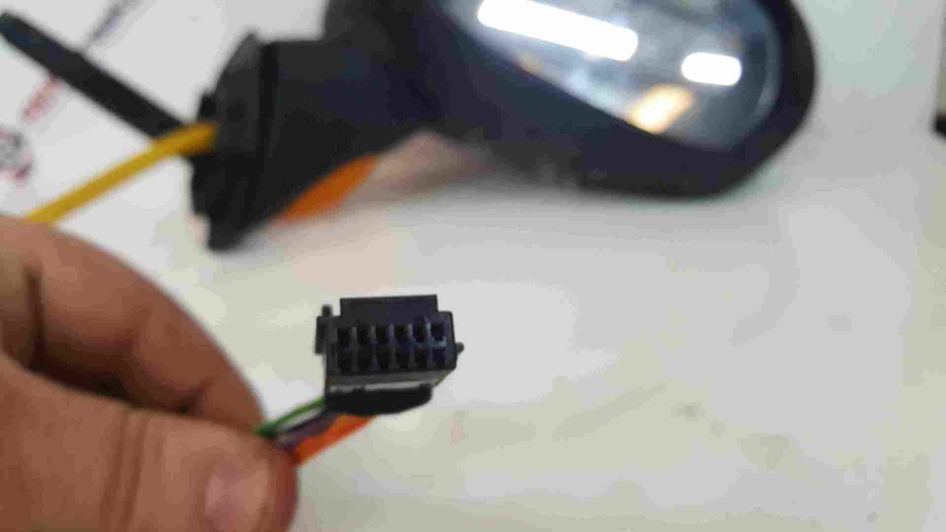 Thumb 2 Renault Modus 2004-2008 Drivers OS Wing Mirror Black Power Folding 676