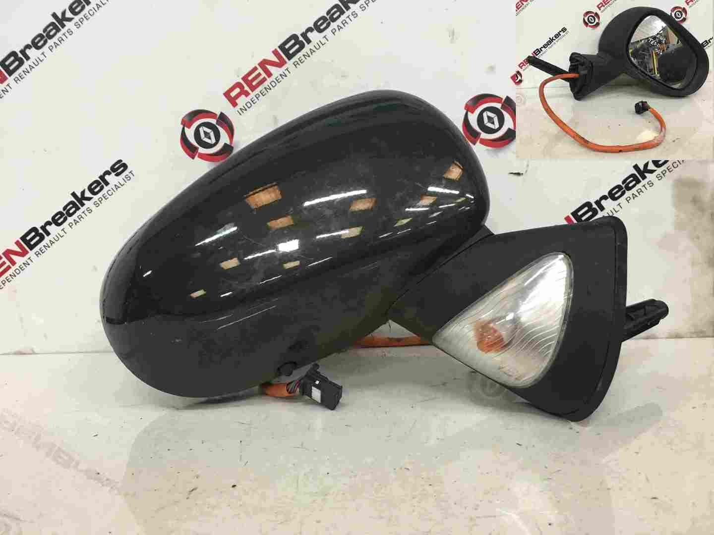 Renault Modus 2004-2008 Drivers OS Wing Mirror Brown TED14