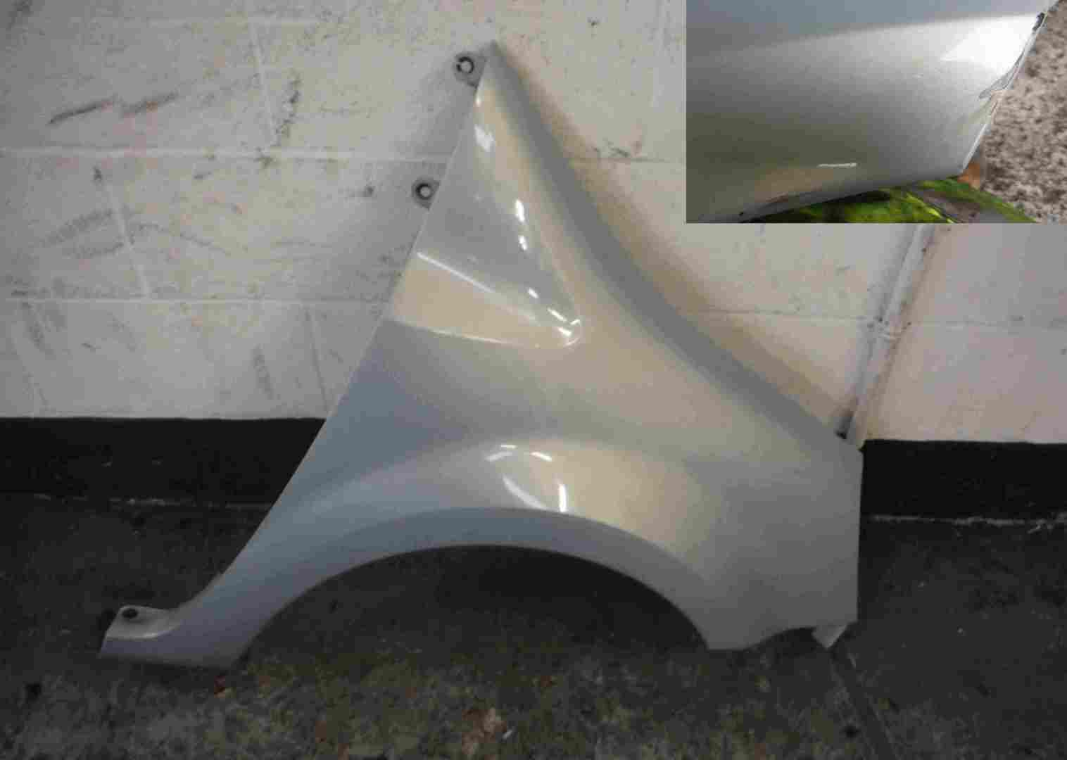 Renault Modus 2004-2008 Drivers OS Wing Silver 632