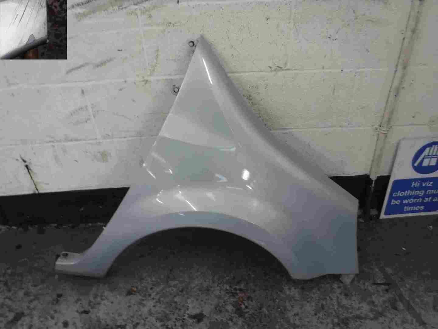 Renault Modus 2004-2008 Drivers OS Wing Silver TED69