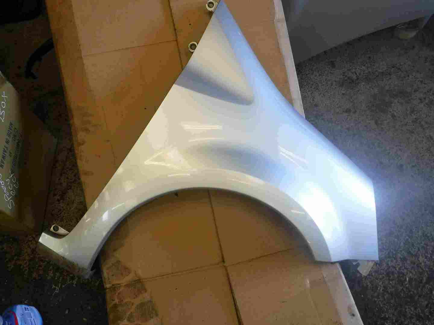 Renault Modus 2004-2008 Drivers OS Wing Silver TED69