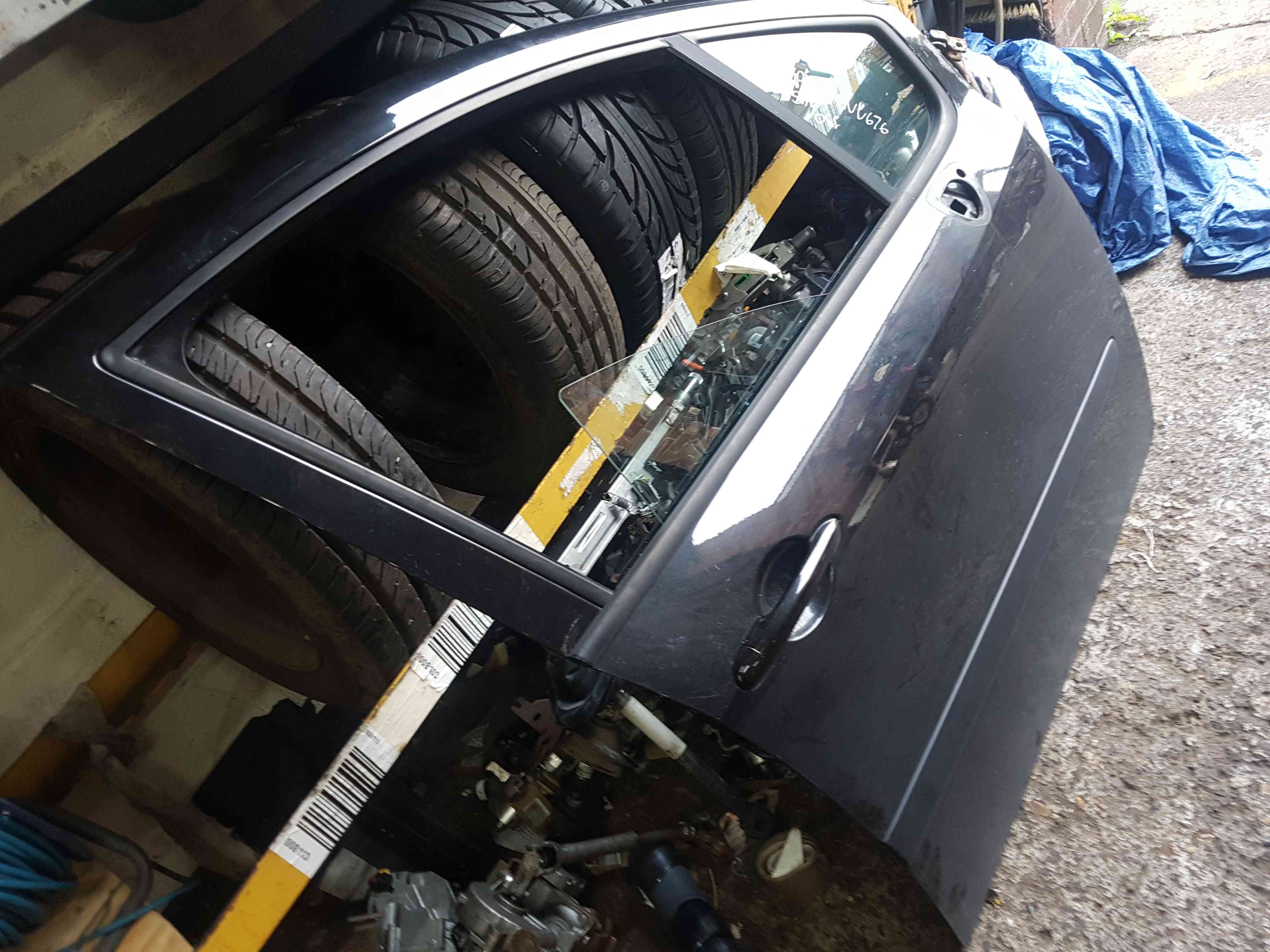 Thumb 2 Renault Modus 2004-2008 Drivers OSF Front Door Black Nv676 5dr