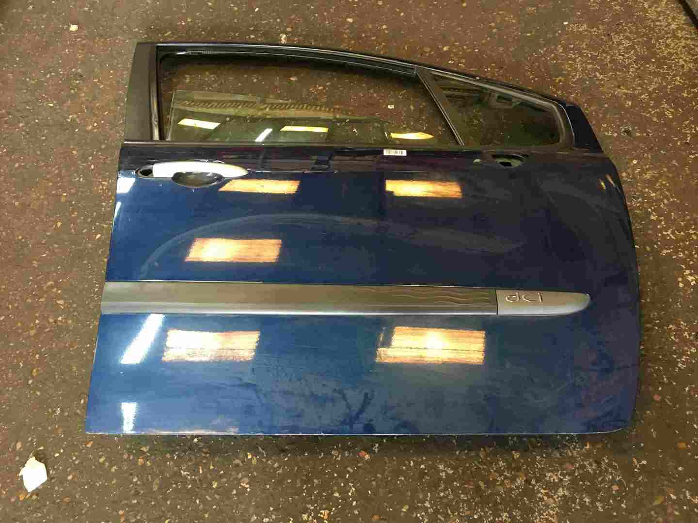 Renault Modus 2004-2008 Drivers OSF Front Door Blue TED44