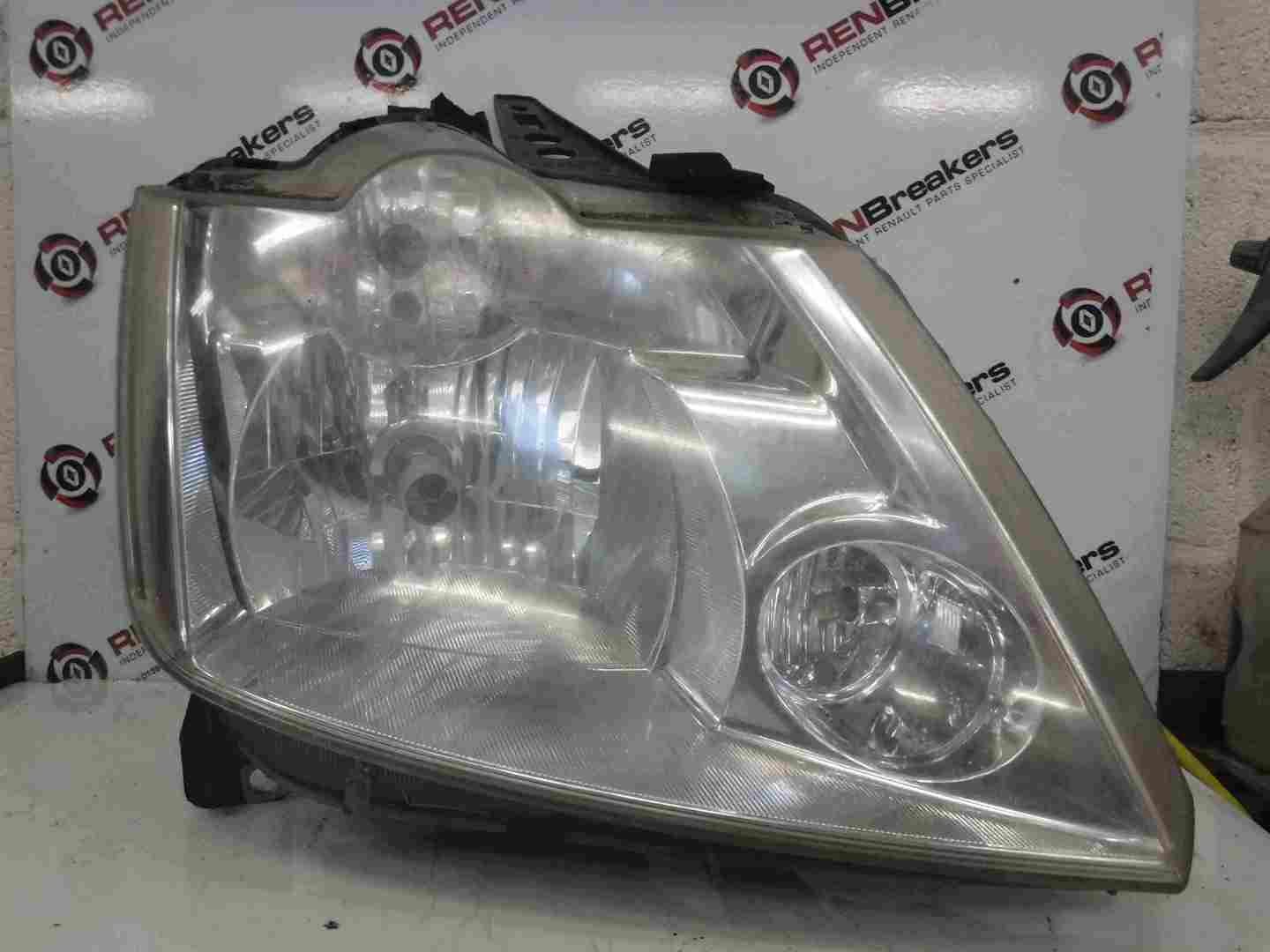 Renault Modus 2004-2008 Drivers OSF Front Headlight NO INDICATOR