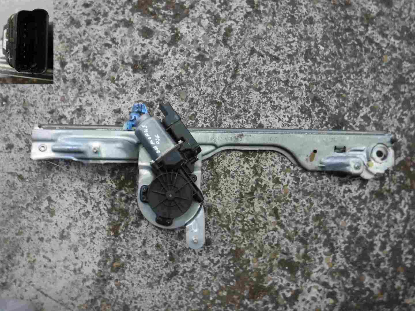 Renault Modus 2004-2008 Drivers OSF Front Window Motor + Regulator 6 PIN AM