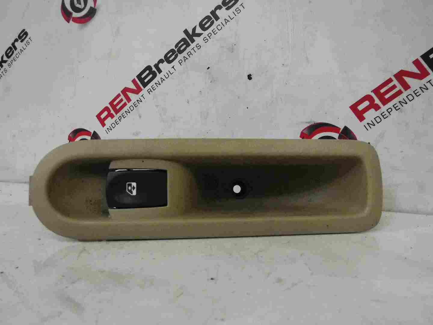 Renault Modus 2004-2008 Drivers OSR Rear Window Switch + Panel Beige