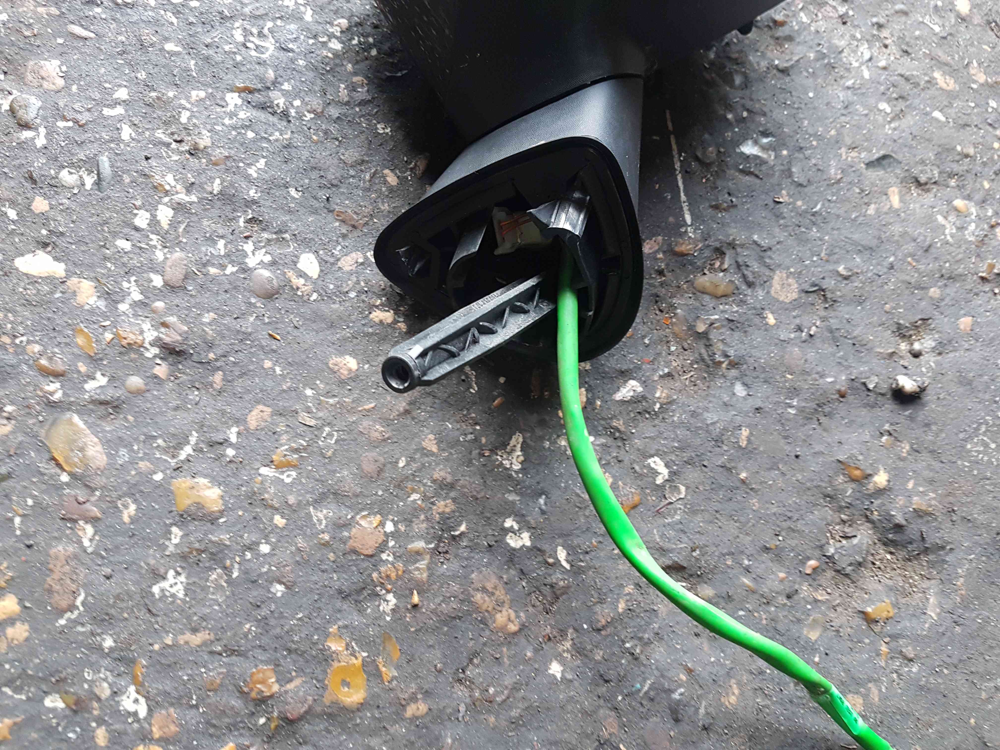 Thumb 2 Renault Modus 2004-2008 Drivers Os Wing Mirror Black 676