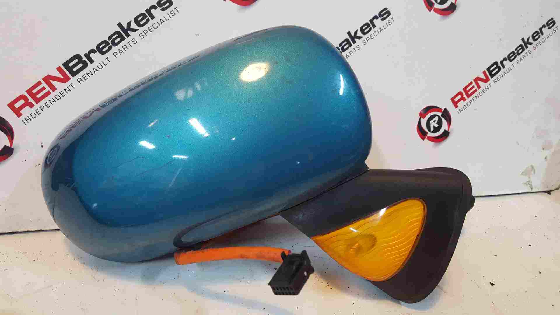 Thumb 3 Renault Modus 2004-2008 Drivers Os Wing Mirror Blue Tej42