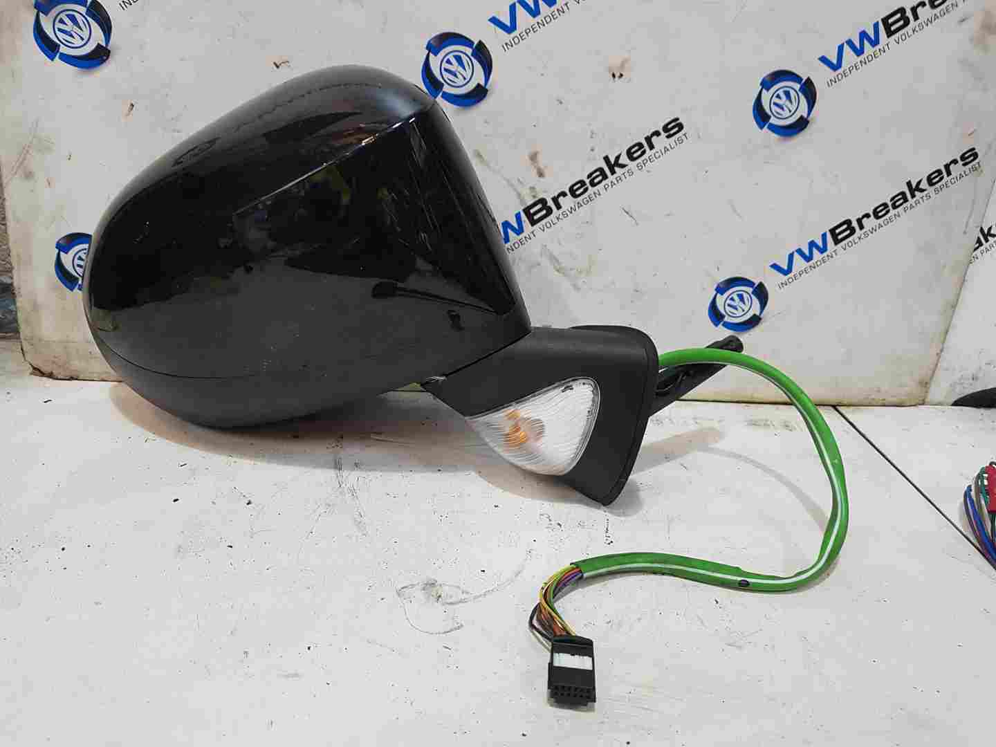 Renault Modus 2004-2008 Drivers Os Wing Mirror Te268 Purple NOIR NOCTURNE