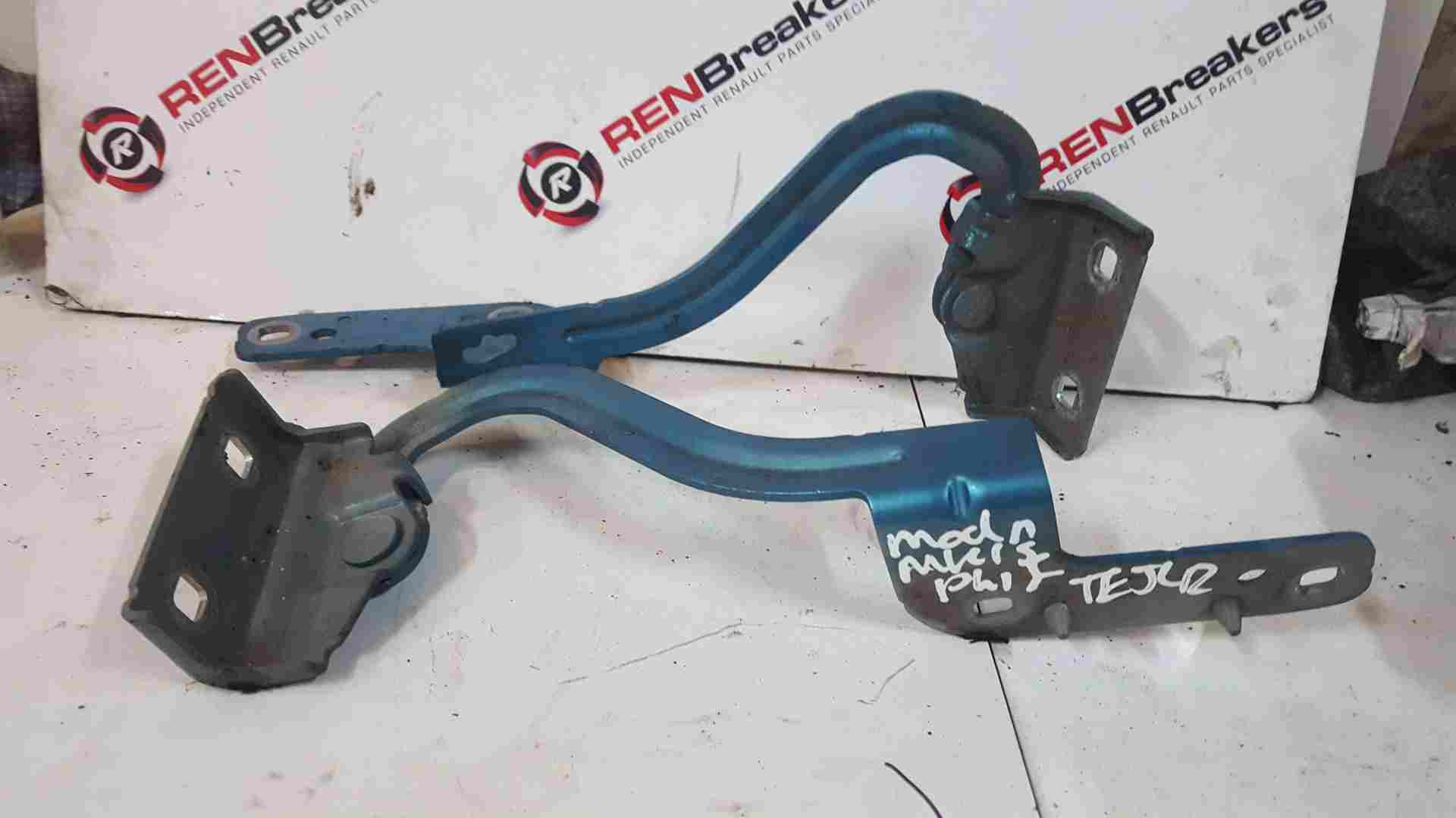 Renault Modus 2004-2008 Front Bonnet Blue Hinge Hinges Tej42