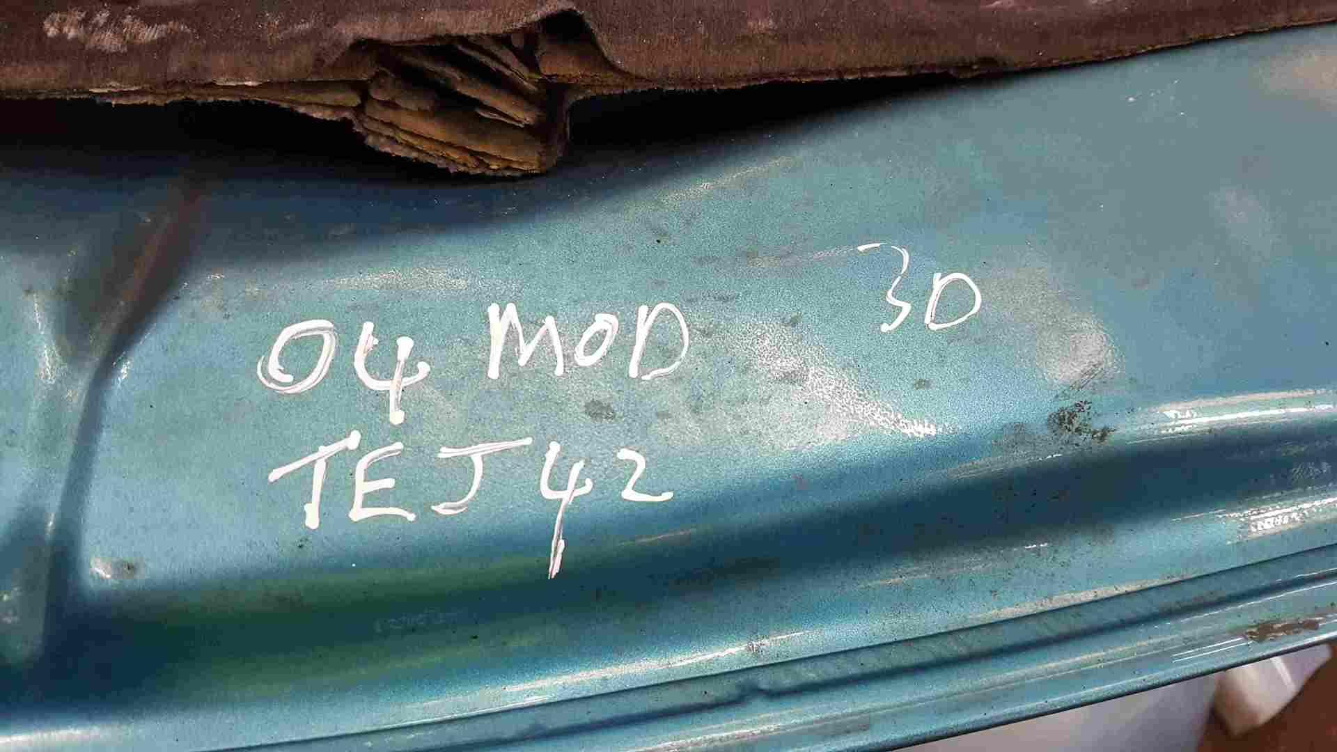 Thumb 2 Renault Modus 2004-2008 Front Bonnet Hood Green Blue TEJ42