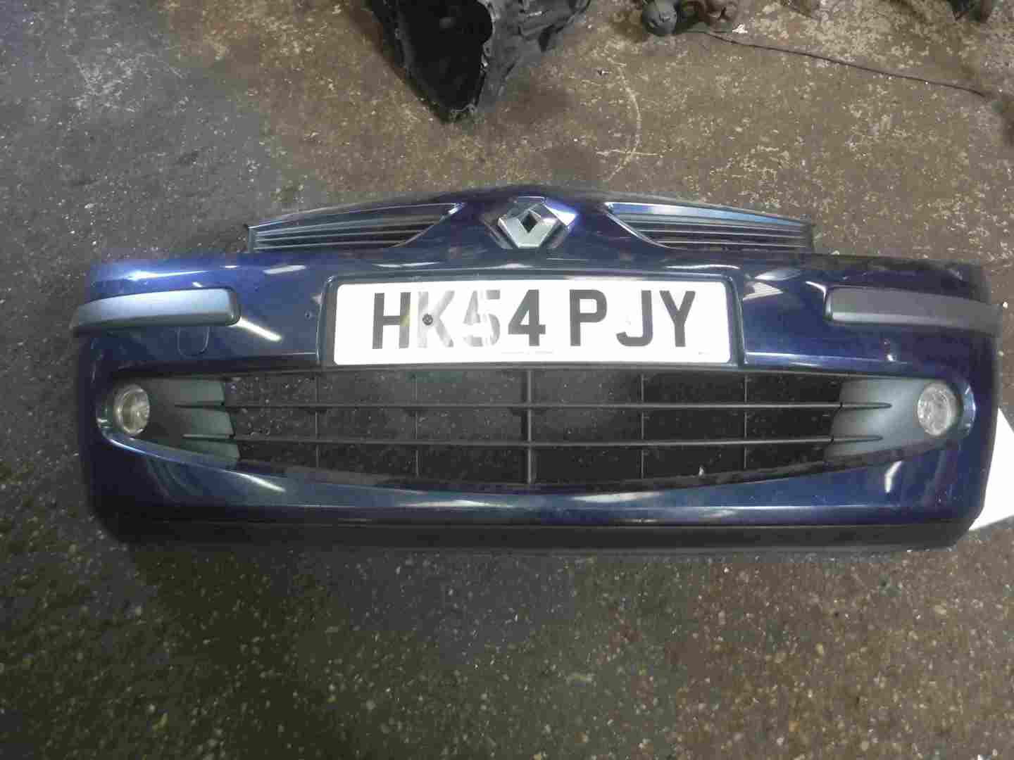 Renault Modus 2004-2008 Front Bumper Blue TED44