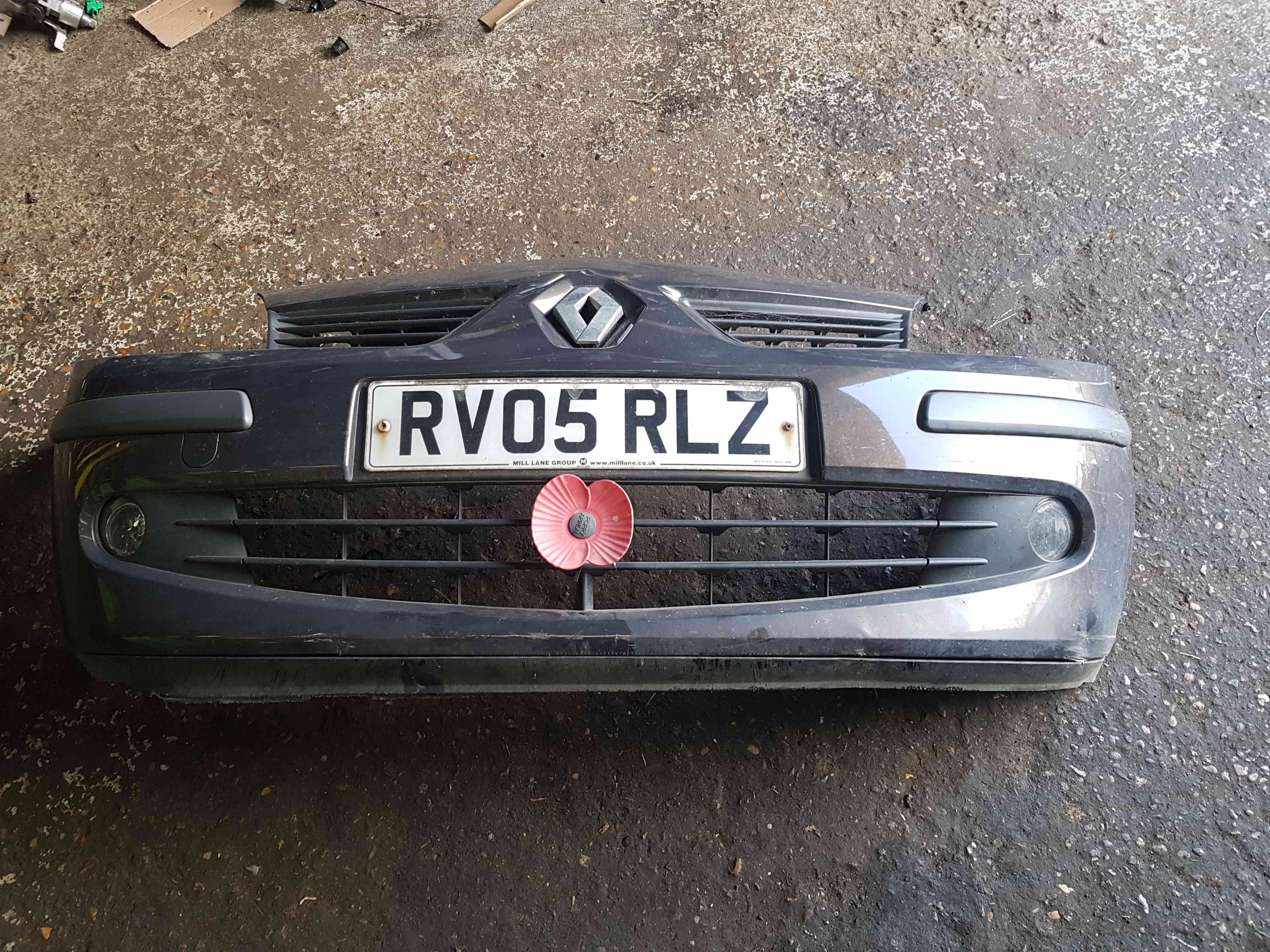 Thumb 9 Renault Modus 2004-2008 Front Bumper Brown Ted14