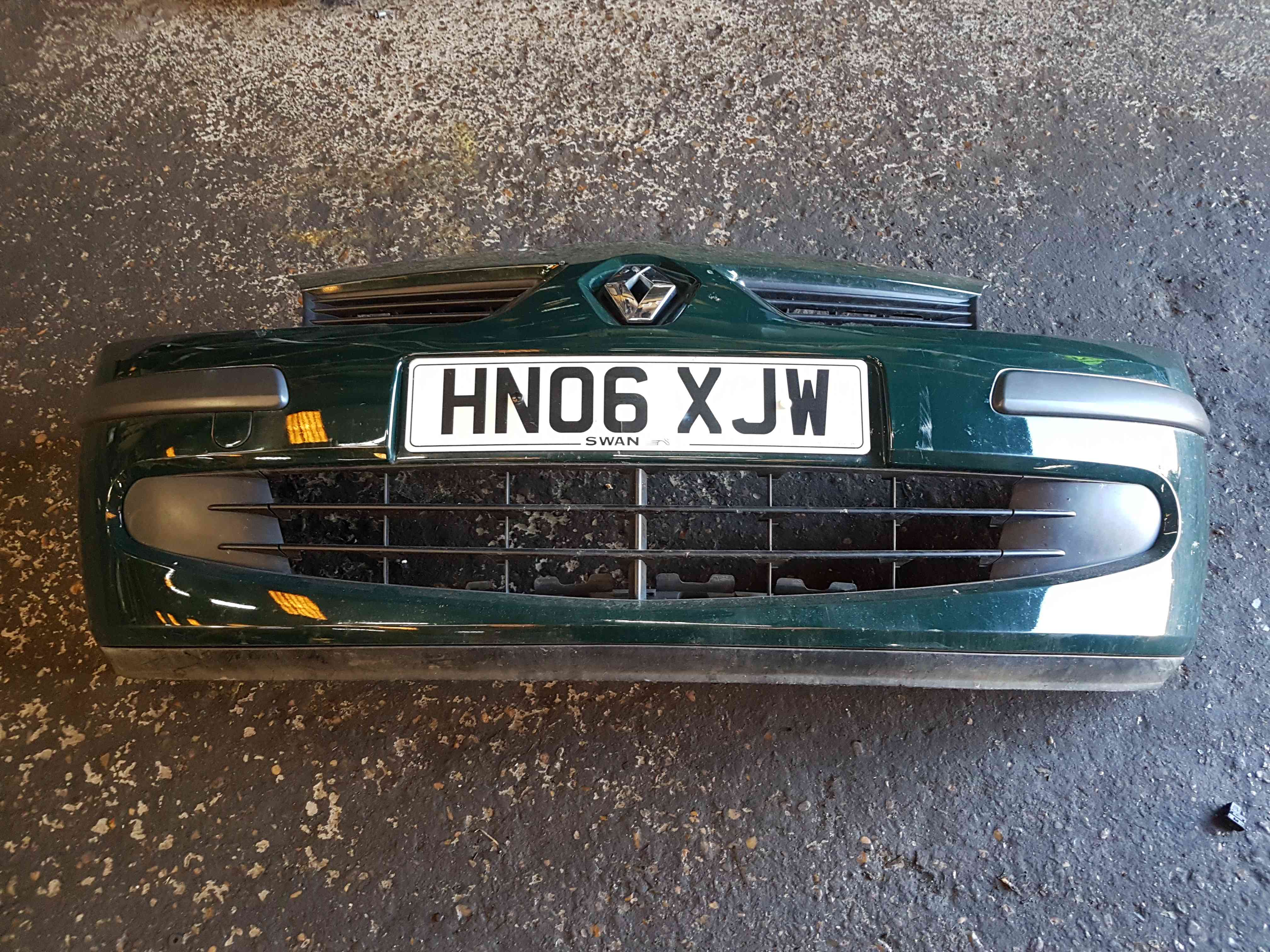 Thumb 2 Renault Modus 2004-2008 Front Bumper Green Ovd93