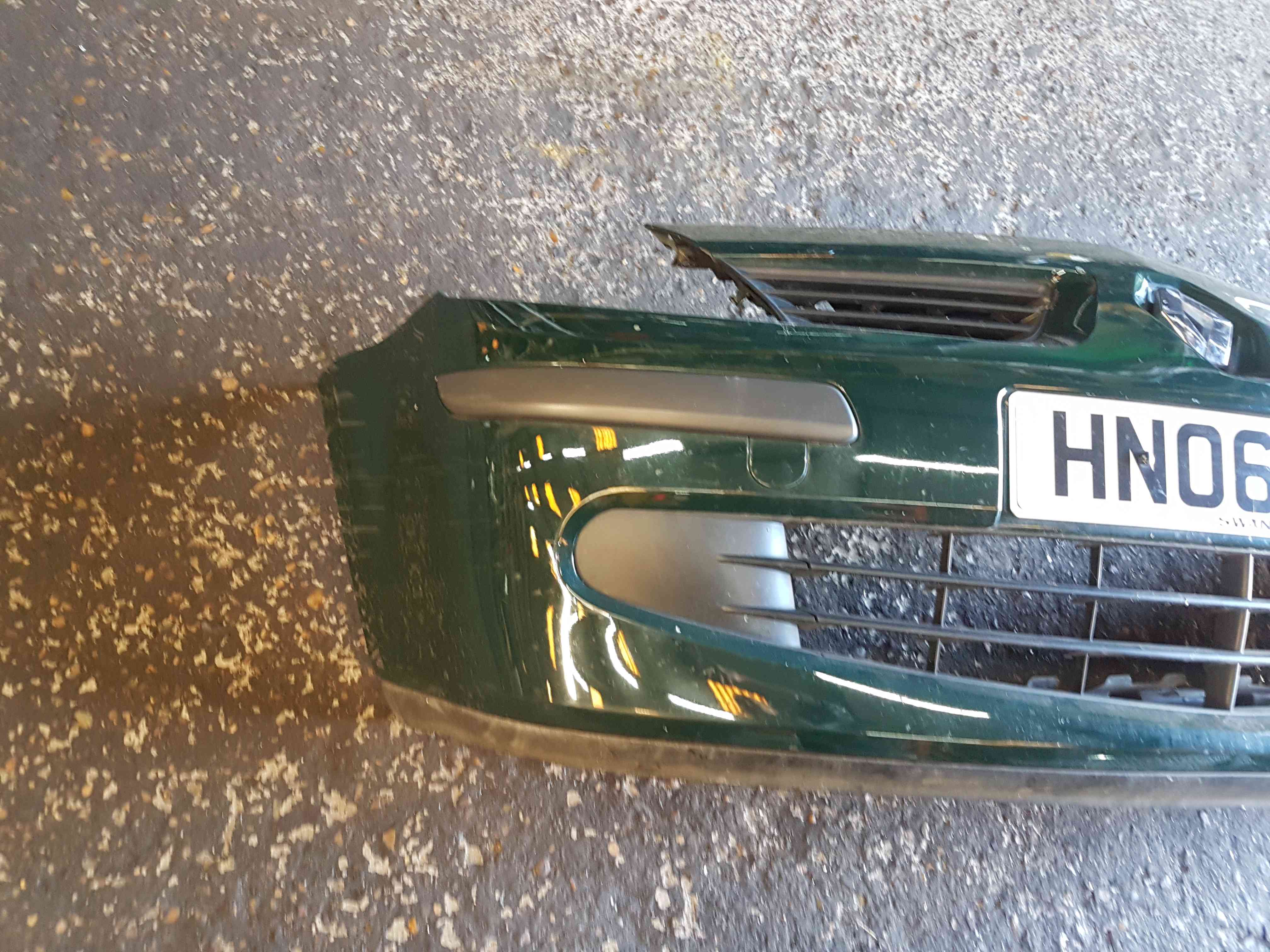 Thumb 4 Renault Modus 2004-2008 Front Bumper Green Ovd93