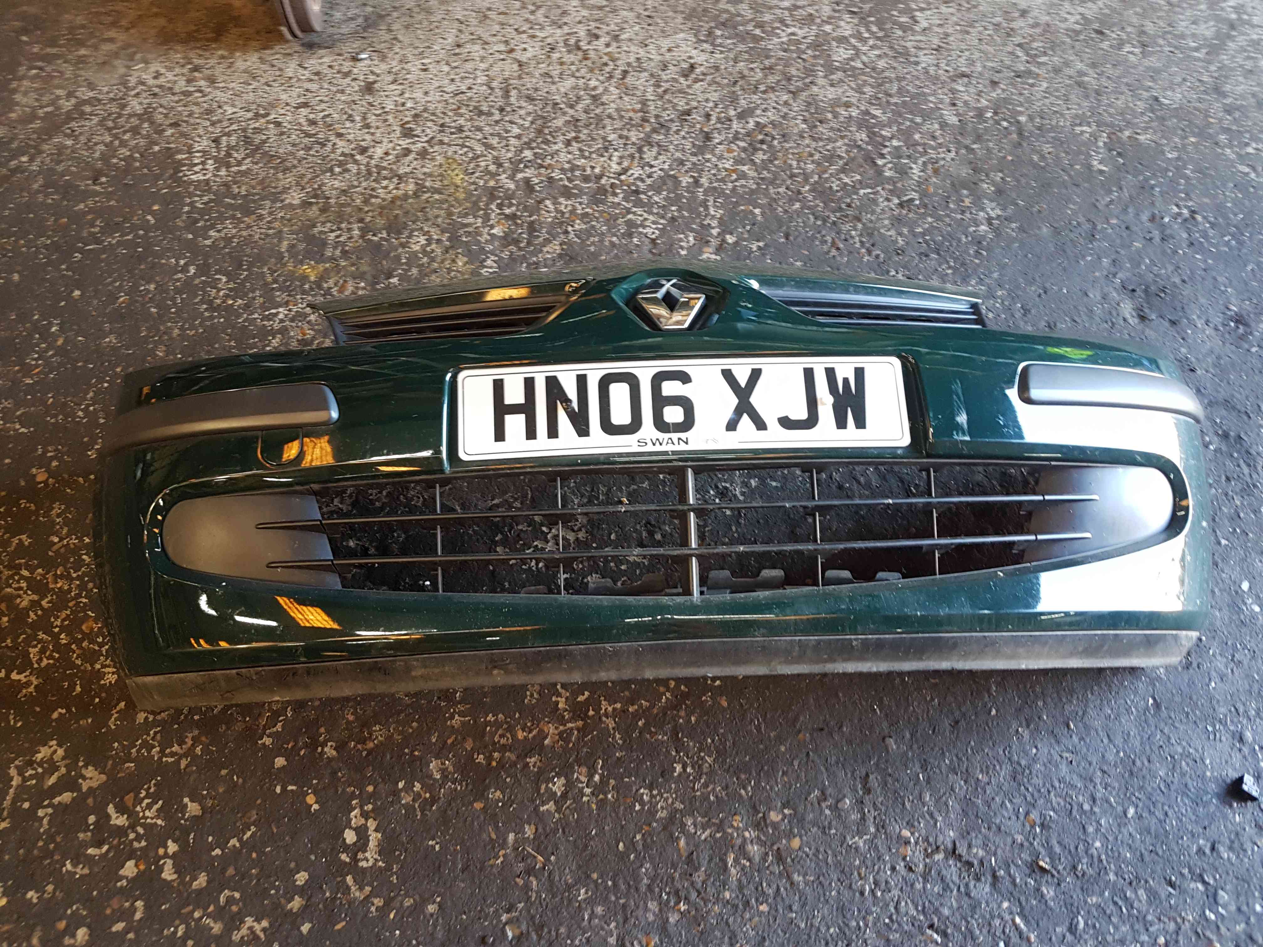 Thumb 5 Renault Modus 2004-2008 Front Bumper Green Ovd93