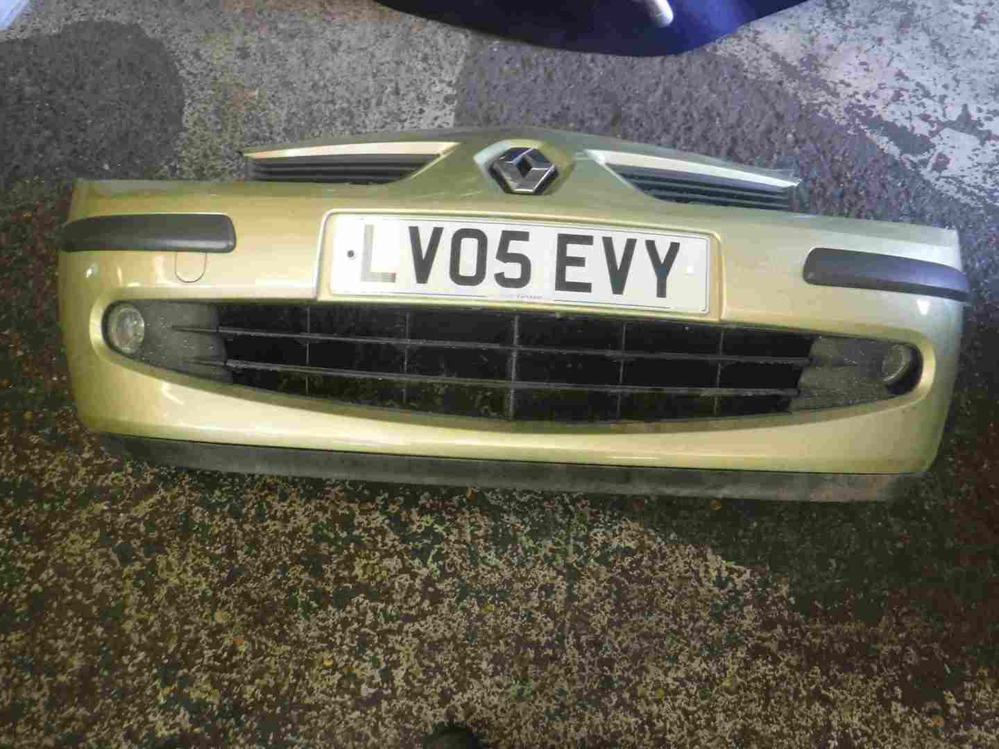 Renault Modus 2004-2008 Front Bumper Green TED99