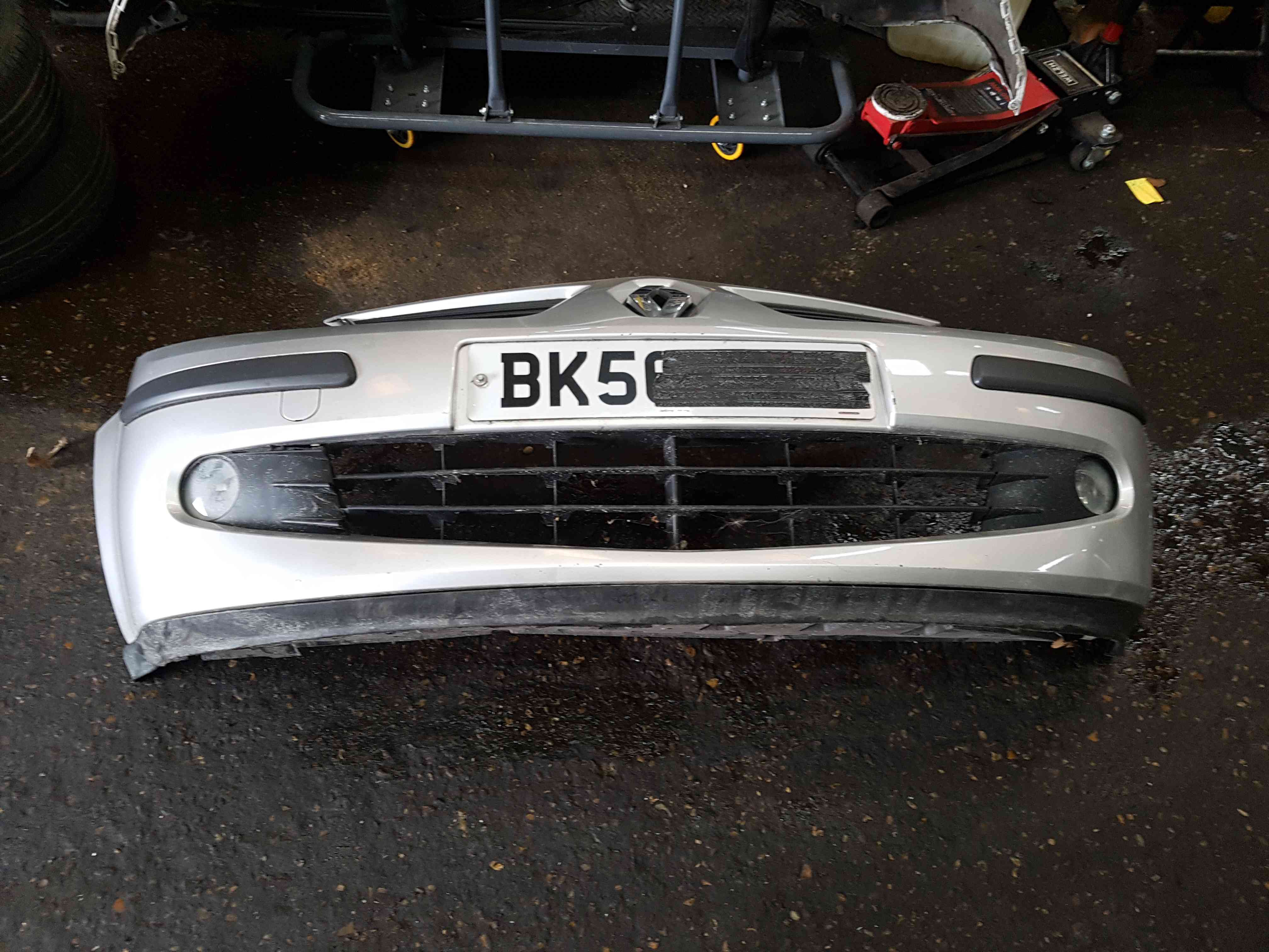 Thumb 6 Renault Modus 2004-2008 Front Bumper Silver Ted69 Complete