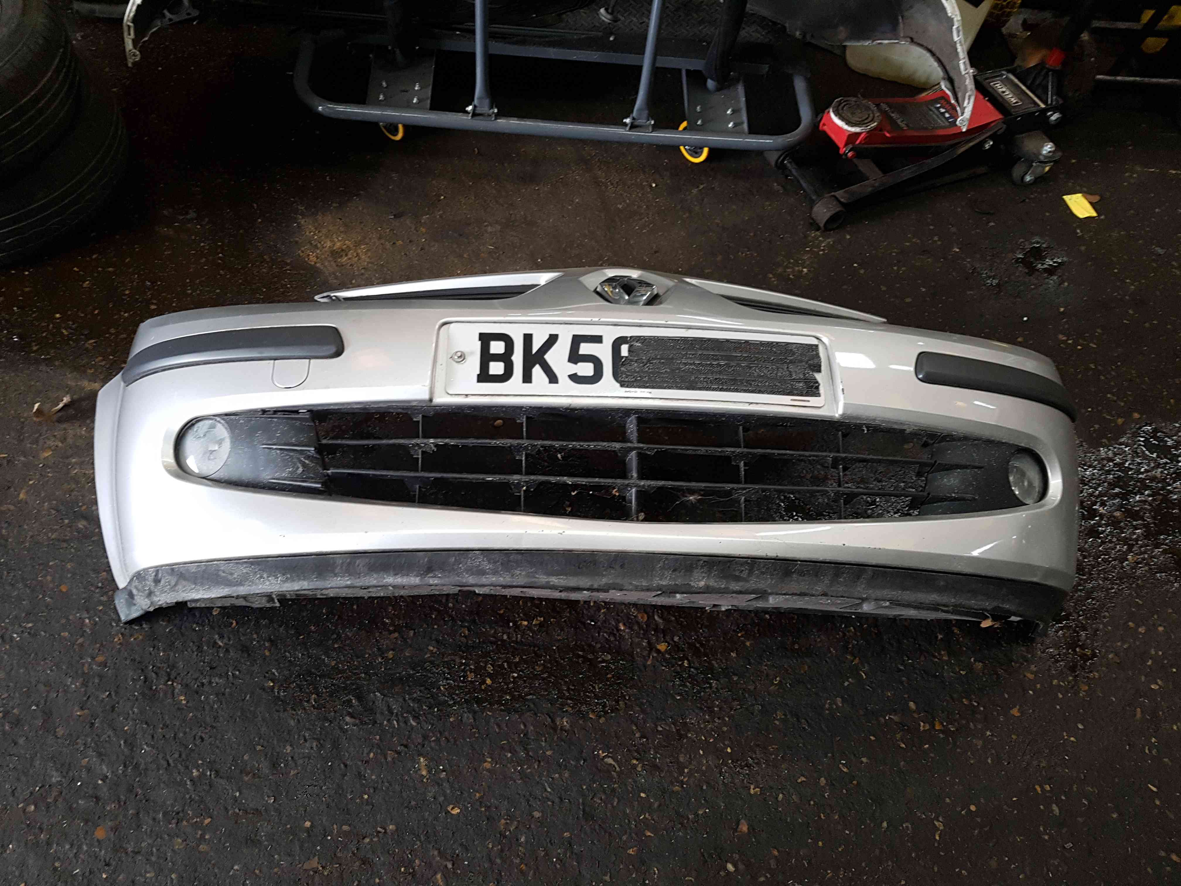 Thumb 7 Renault Modus 2004-2008 Front Bumper Silver Ted69 Complete