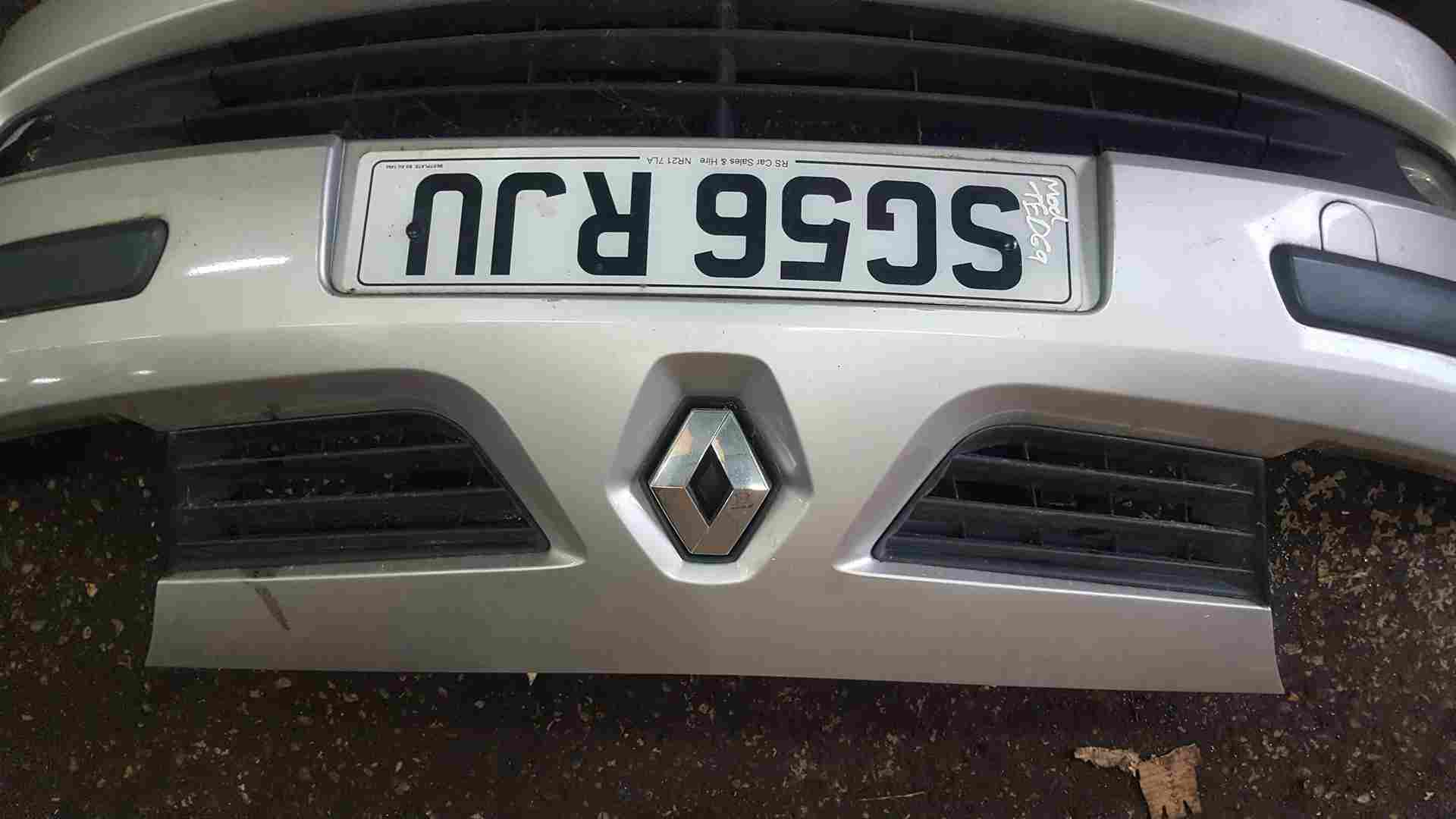 Thumb 6 Renault Modus 2004-2008 Front Bumper Silver Ted69 SEE PHOTOS