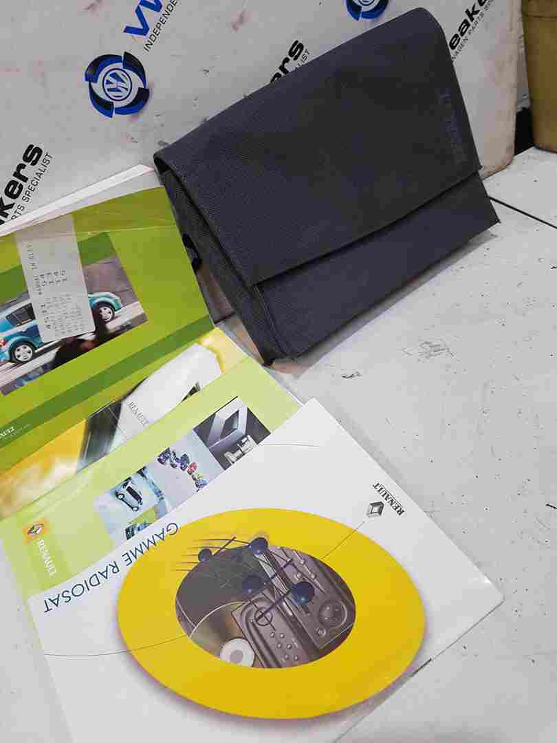 Thumb 2 Renault Modus 2004-2008 Handbook Documents Guide + Wallet Holder