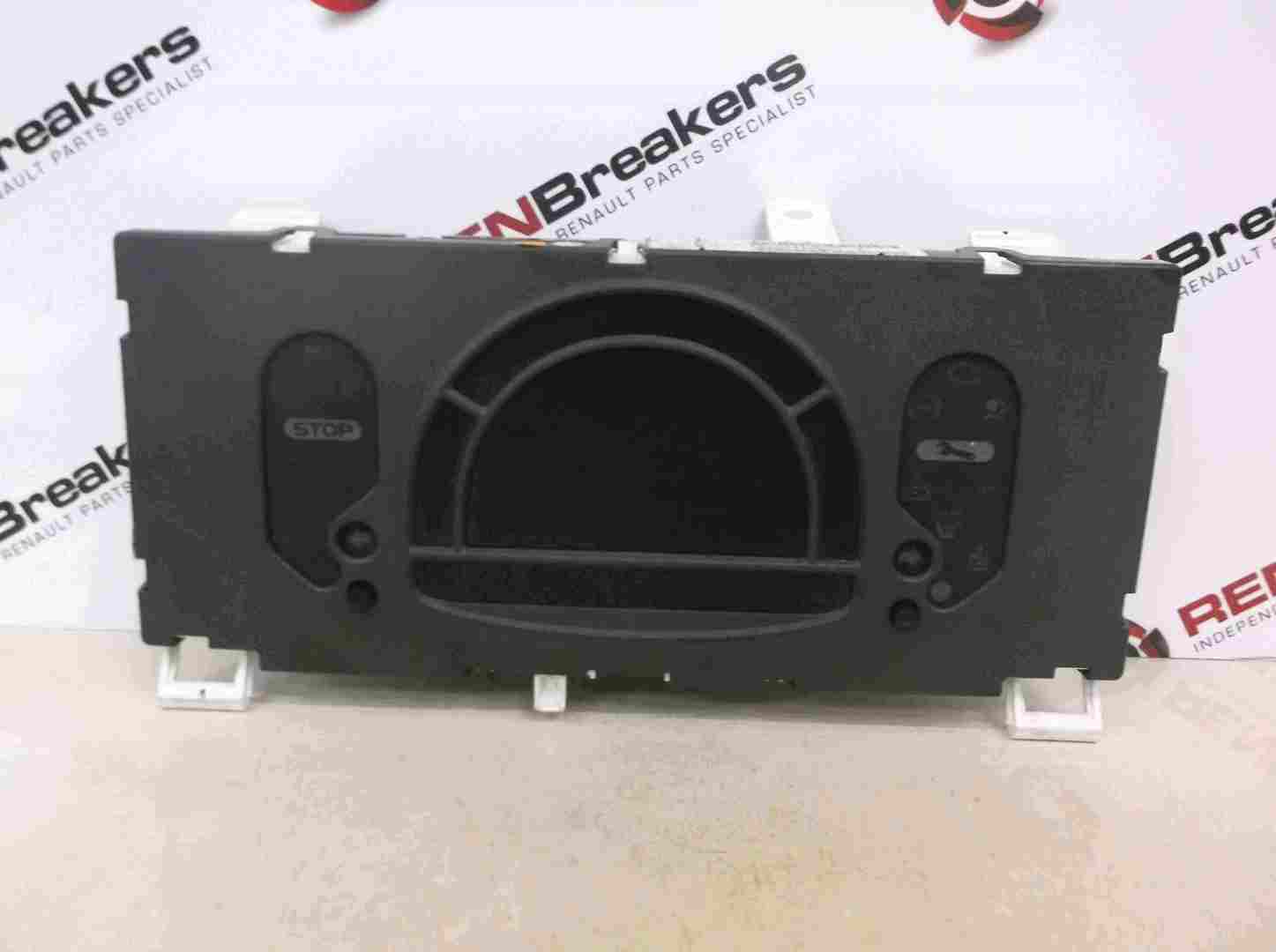 Renault Modus 2004-2008 Instrument Panel Dials Gauges Speedo 113k p8200418023