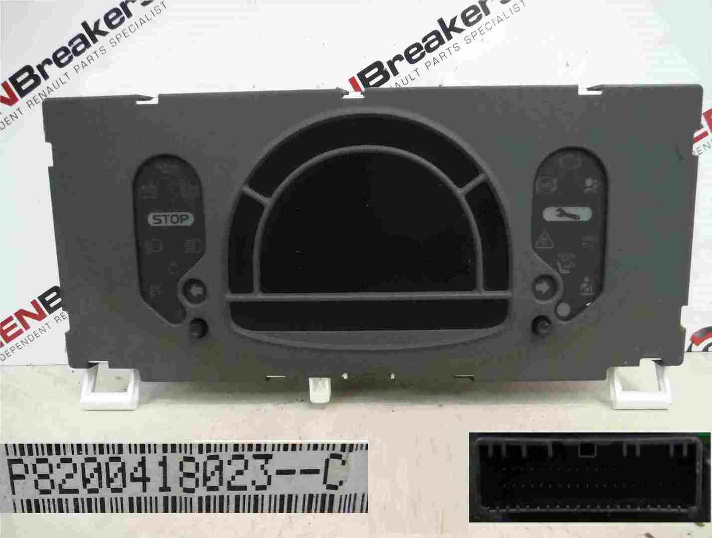 Renault Modus 2004-2008 Instrument Panel Speedo Gauges 103K p8200418023