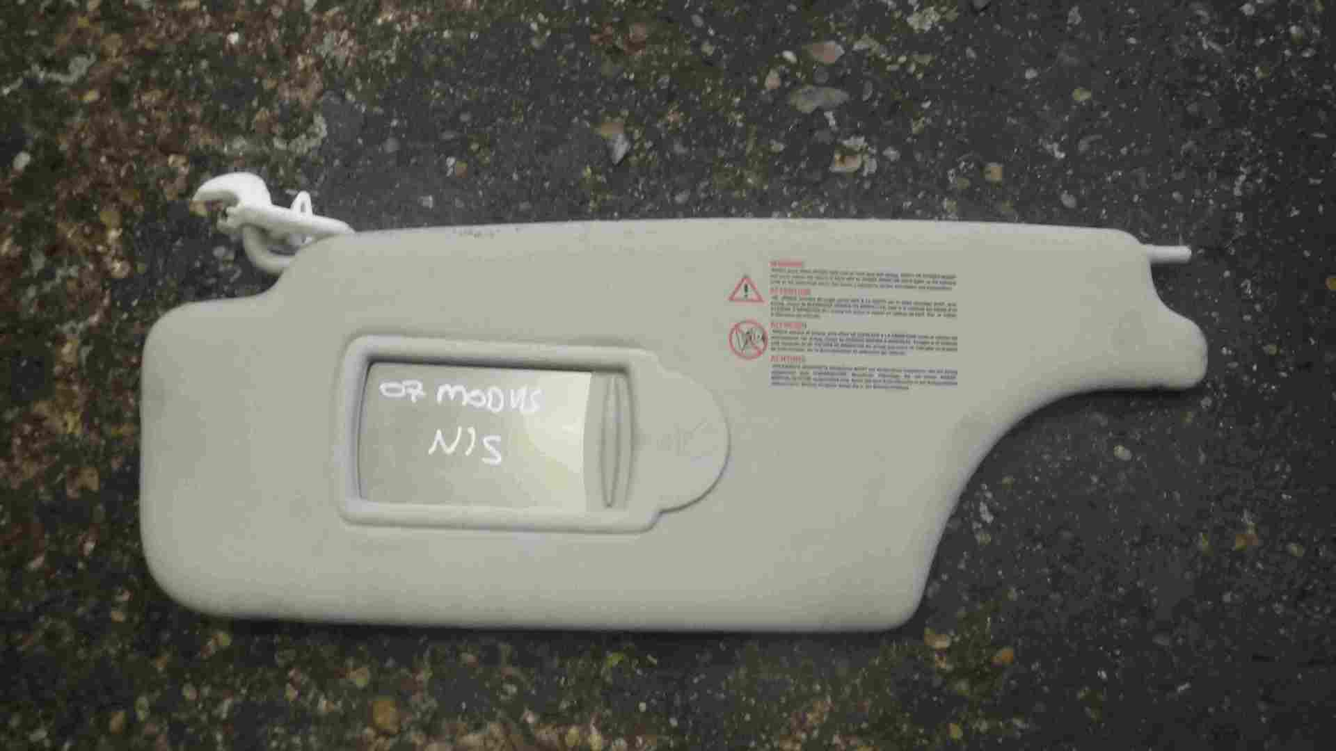 Renault Modus 2004-2008 Passenger NS Sun Visor
