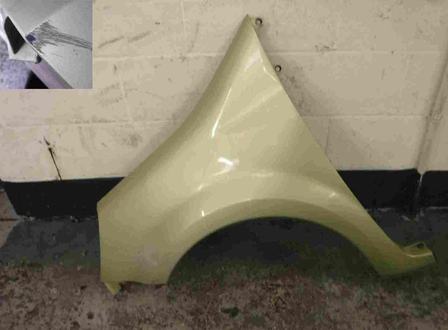 Renault Modus 2004-2008 Passenger NS Wing Green TED99