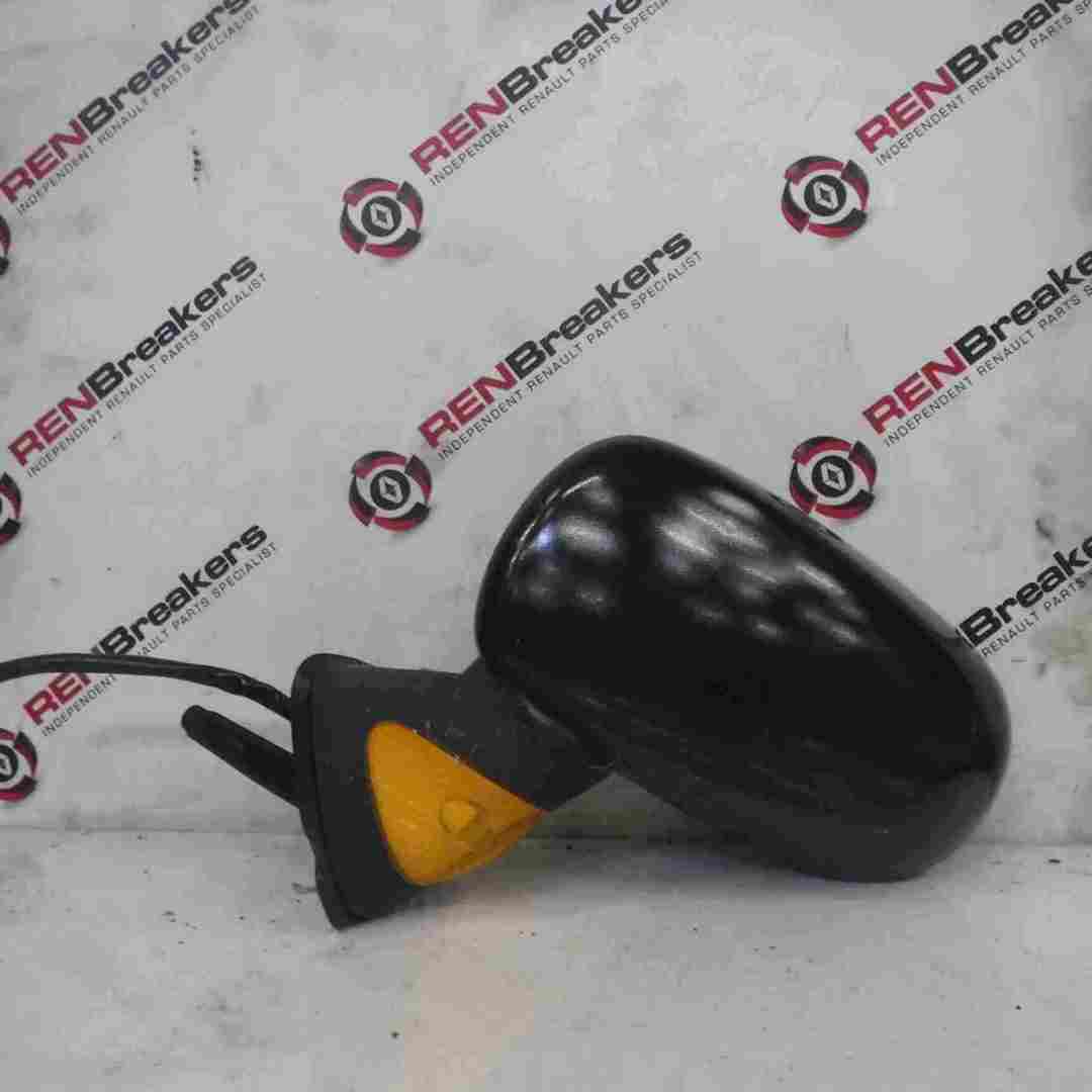 Renault Modus 2004-2008 Passenger NS Wing Mirror Black 676