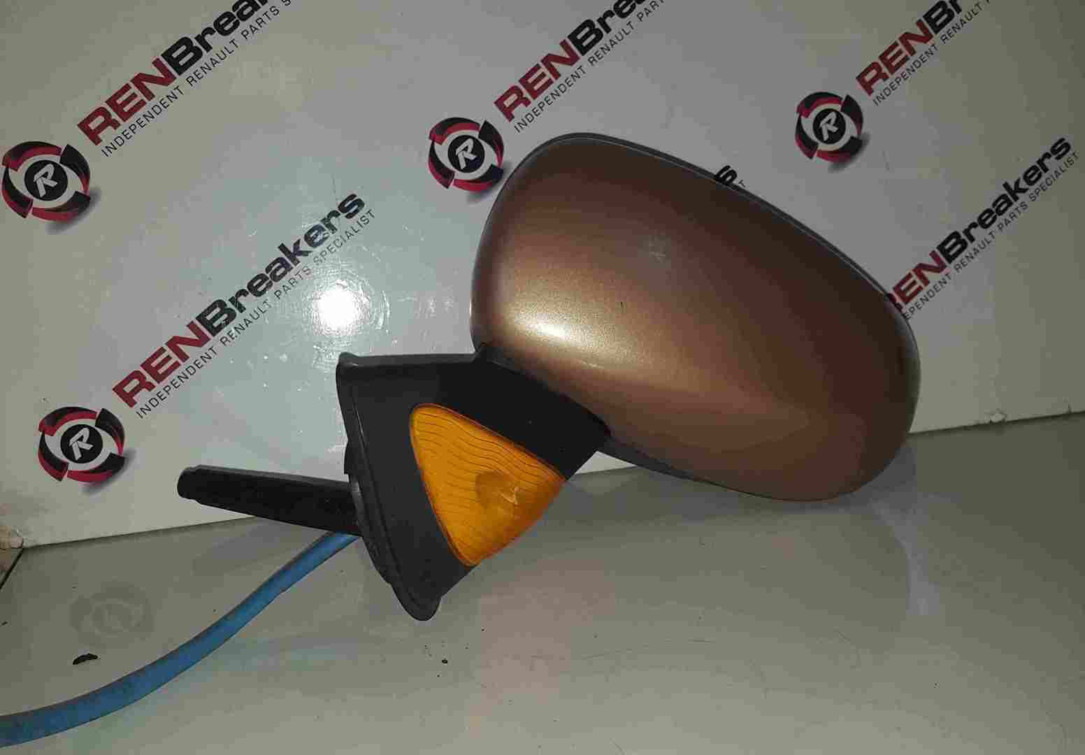 Renault Modus 2004-2008 Passenger NS Wing Mirror Gold TED12