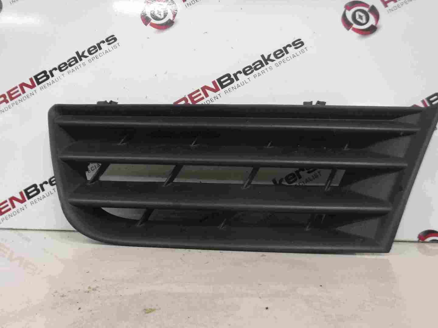 Renault Modus 2004-2008 Passenger NSF Front Bumper Grill Grille 8200259248