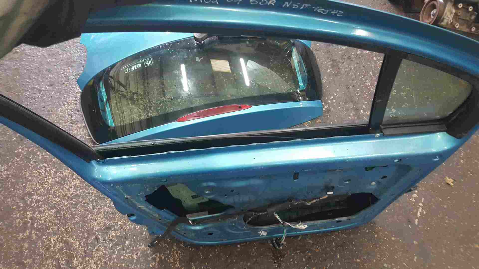 Thumb 5 Renault Modus 2004-2008 Passenger NSF Front Door Aqua Blue Green TEJ42