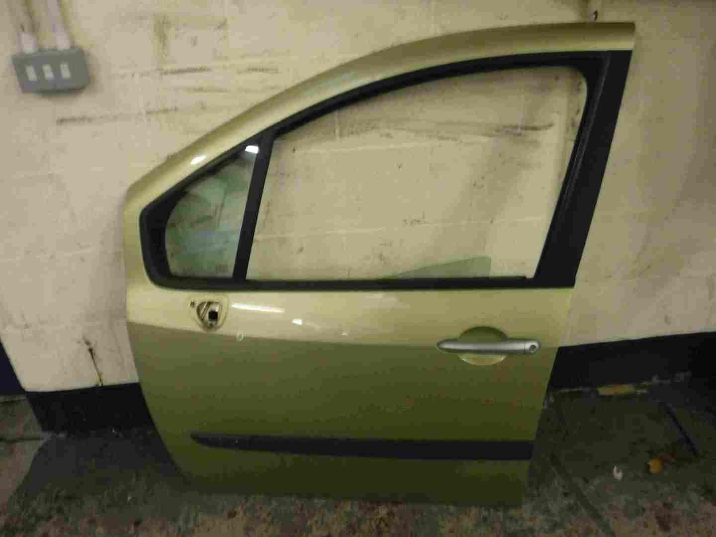 Renault Modus 2004-2008 Passenger NSF Front Door Green TED99