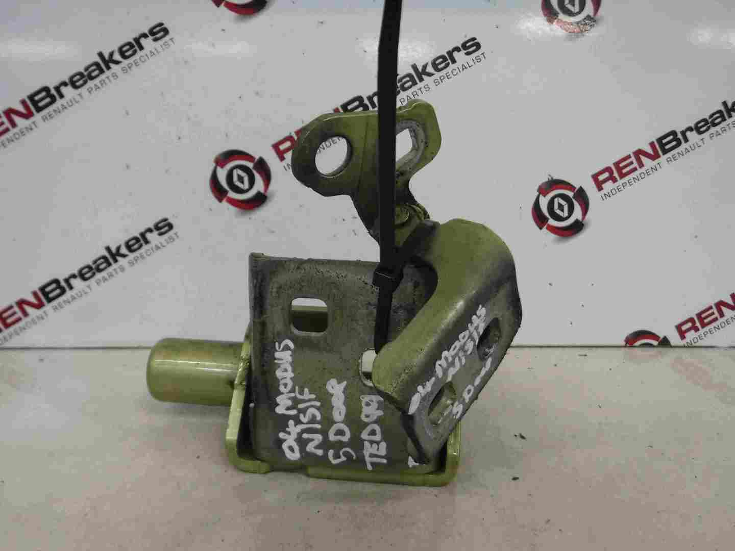 Renault Modus 2004-2008 Passenger NSF Front Door Hinges Green TED99