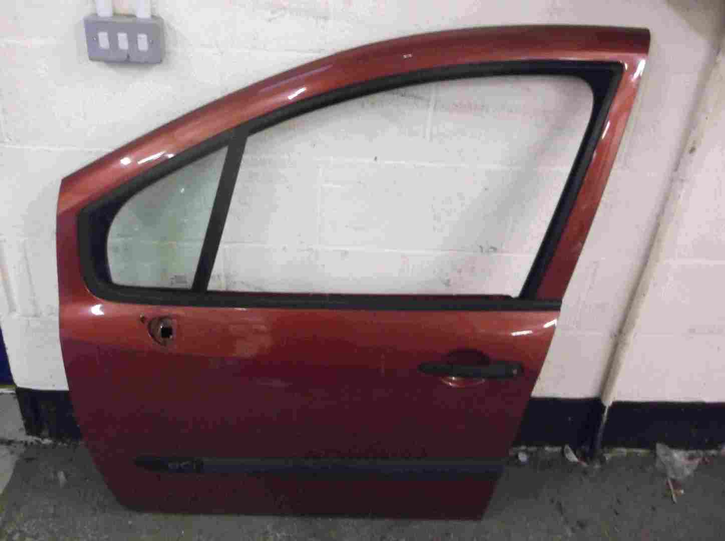 Renault Modus 2004-2008 Passenger NSF Front Door Red TEB76 5DR